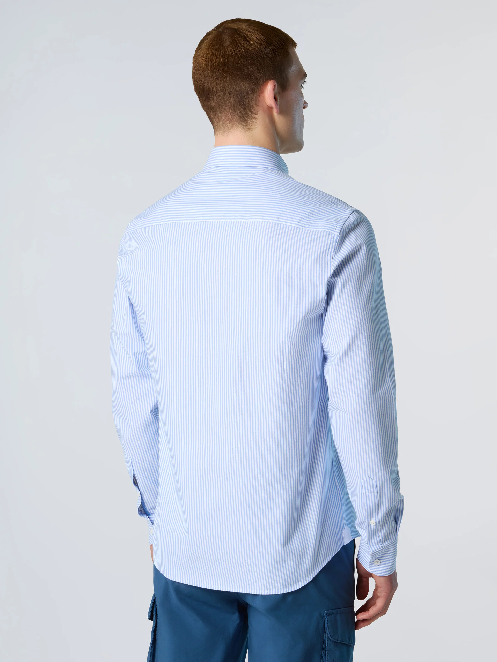 Striped Oxford shirt - Image 4