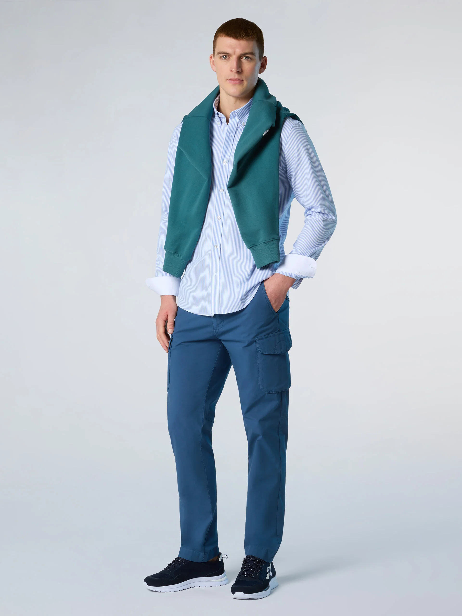 Striped Oxford shirt - Image 5