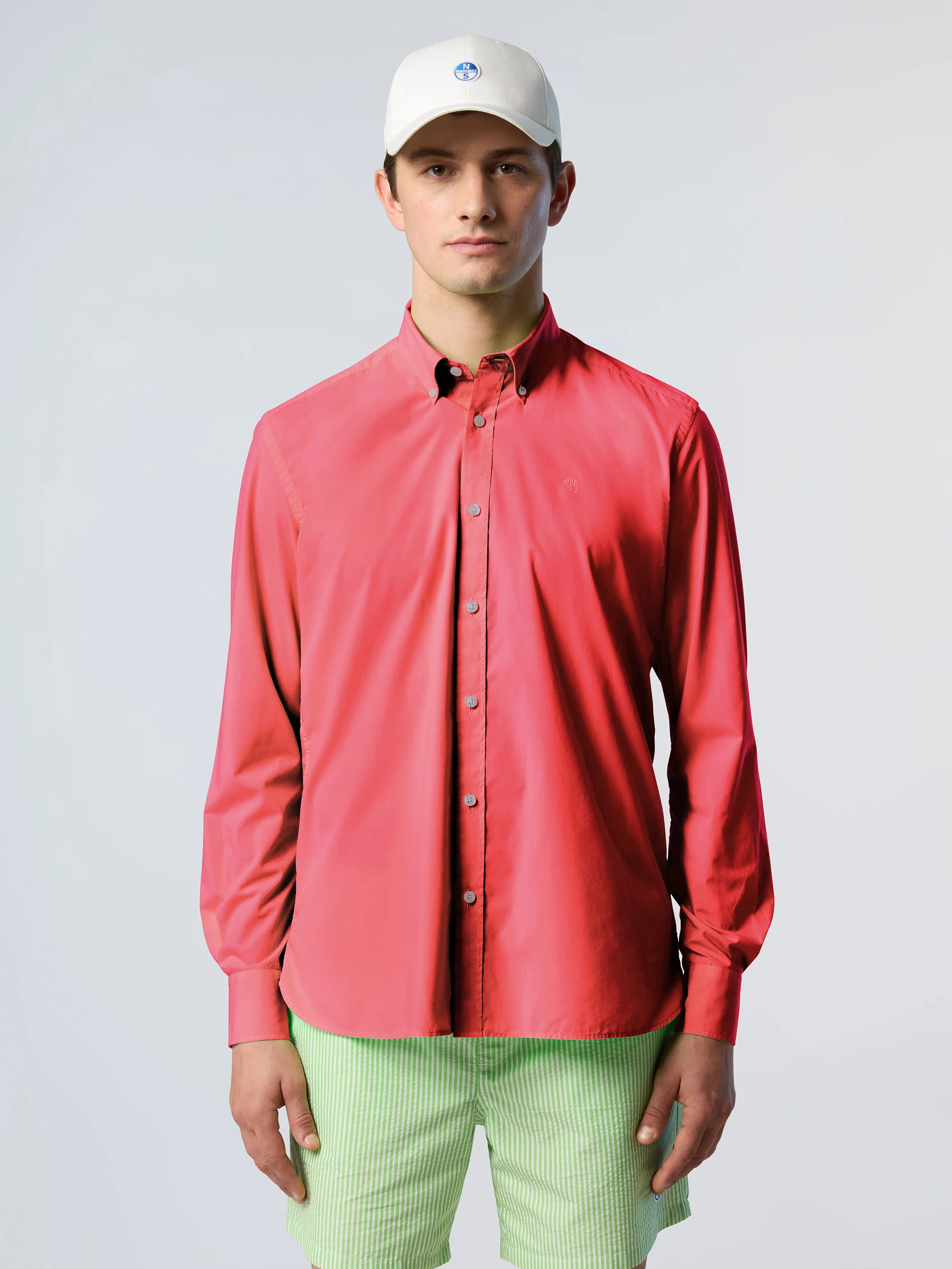 Poplin shirt with corozo buttons - Image 11
