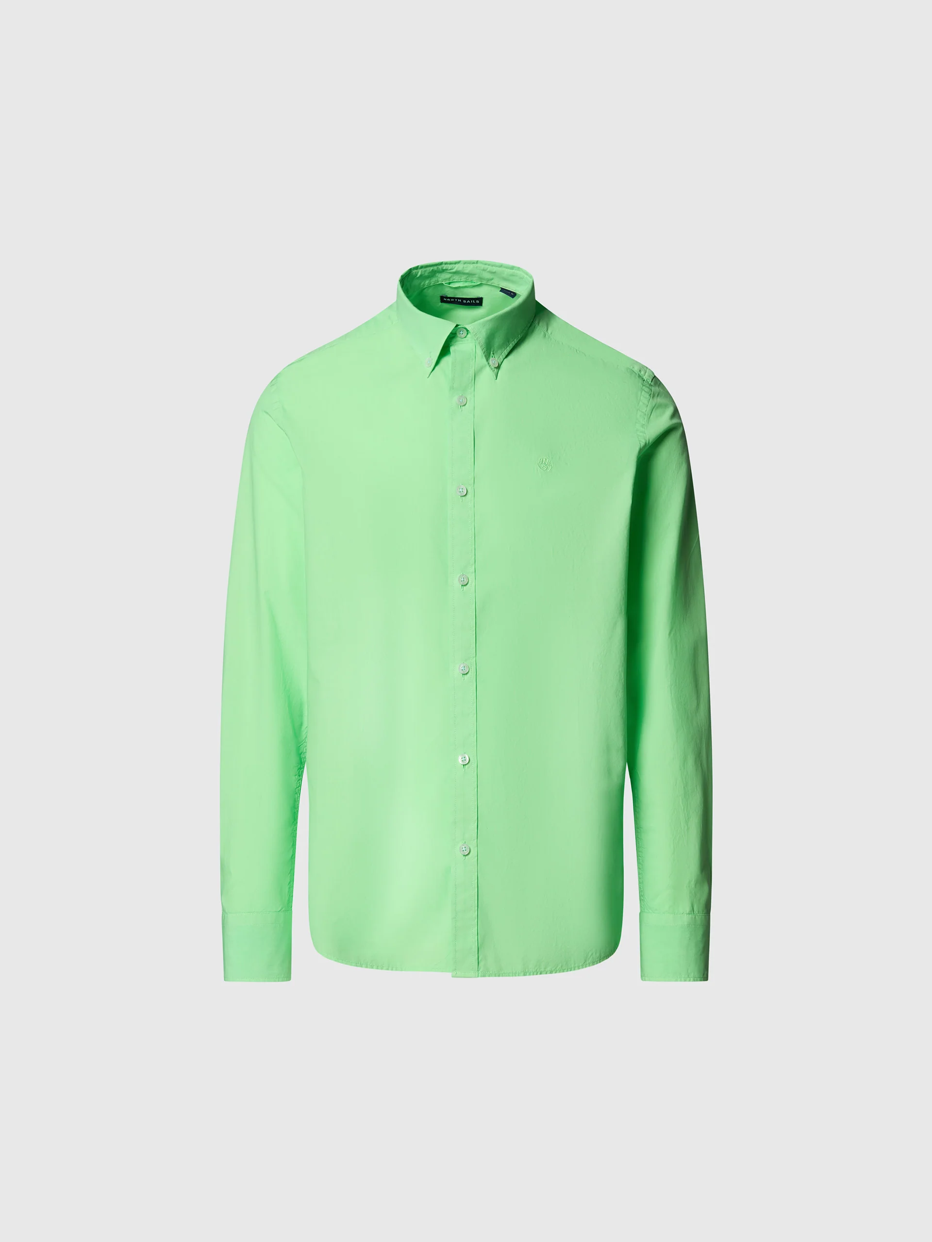 Poplin shirt with corozo buttons - Image 3