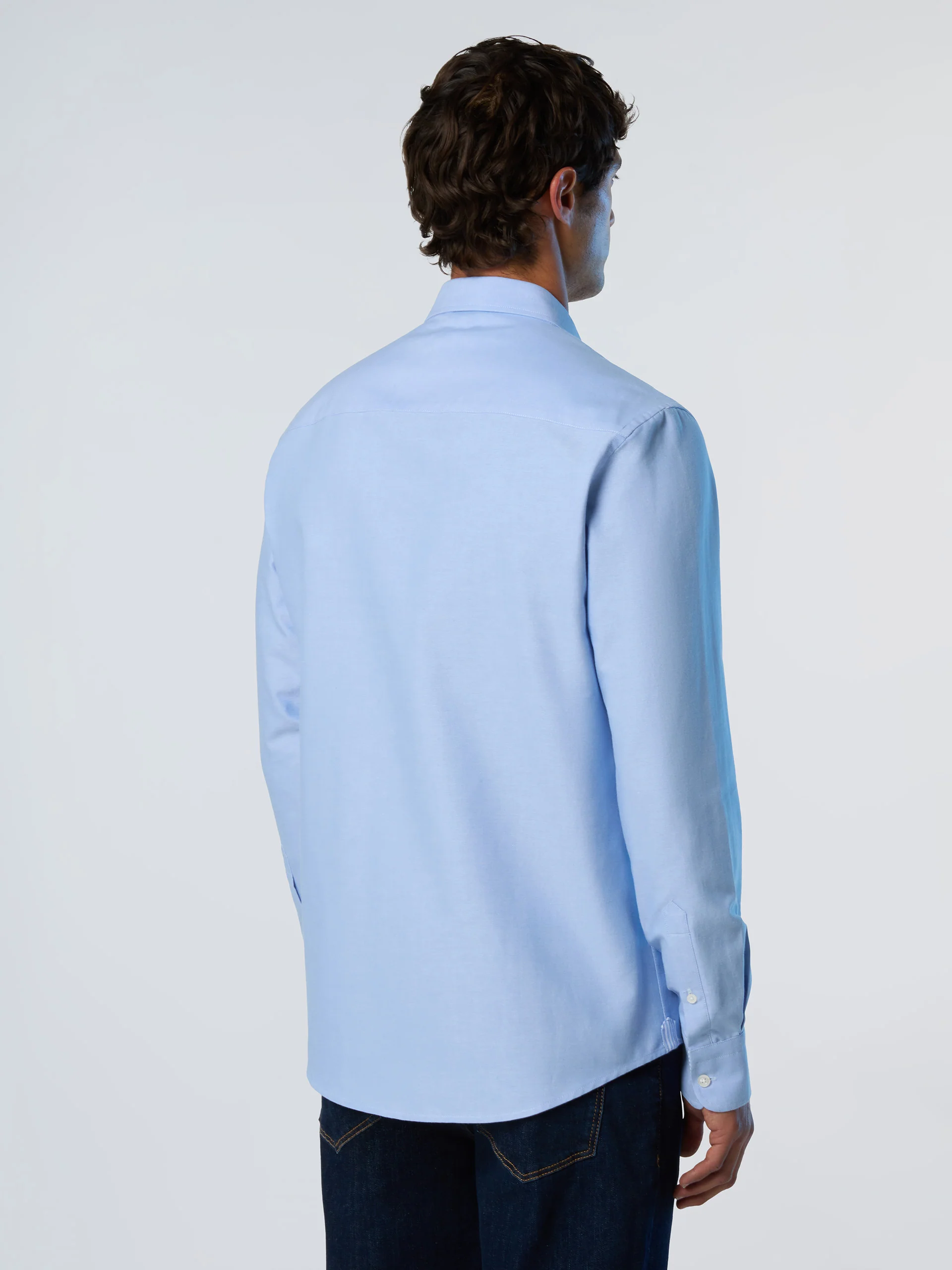 Oxford shirt with embroidered logo - Image 10