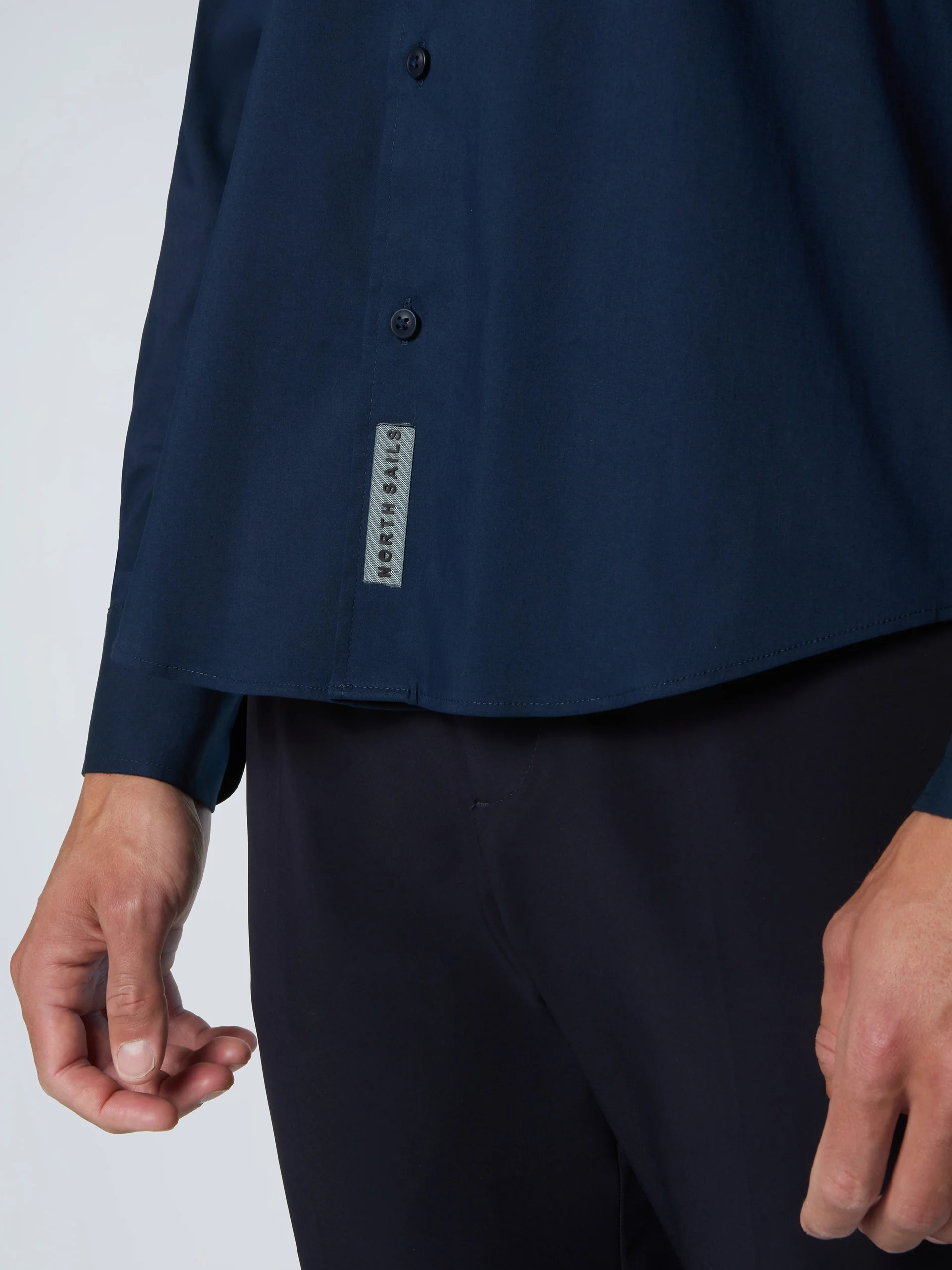 Tech poplin shirt - Image 11