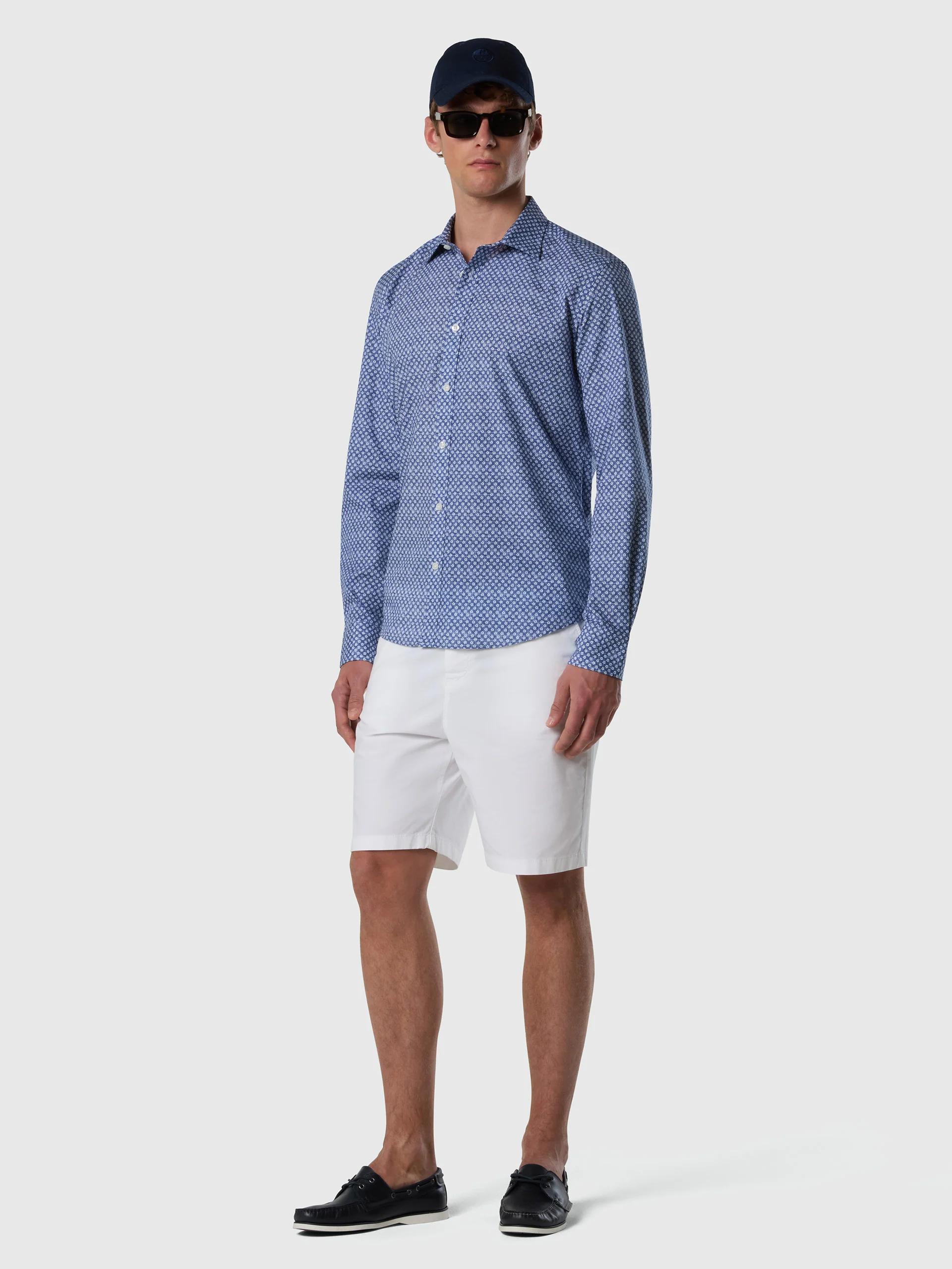 Patterned poplin shirt - Image 5