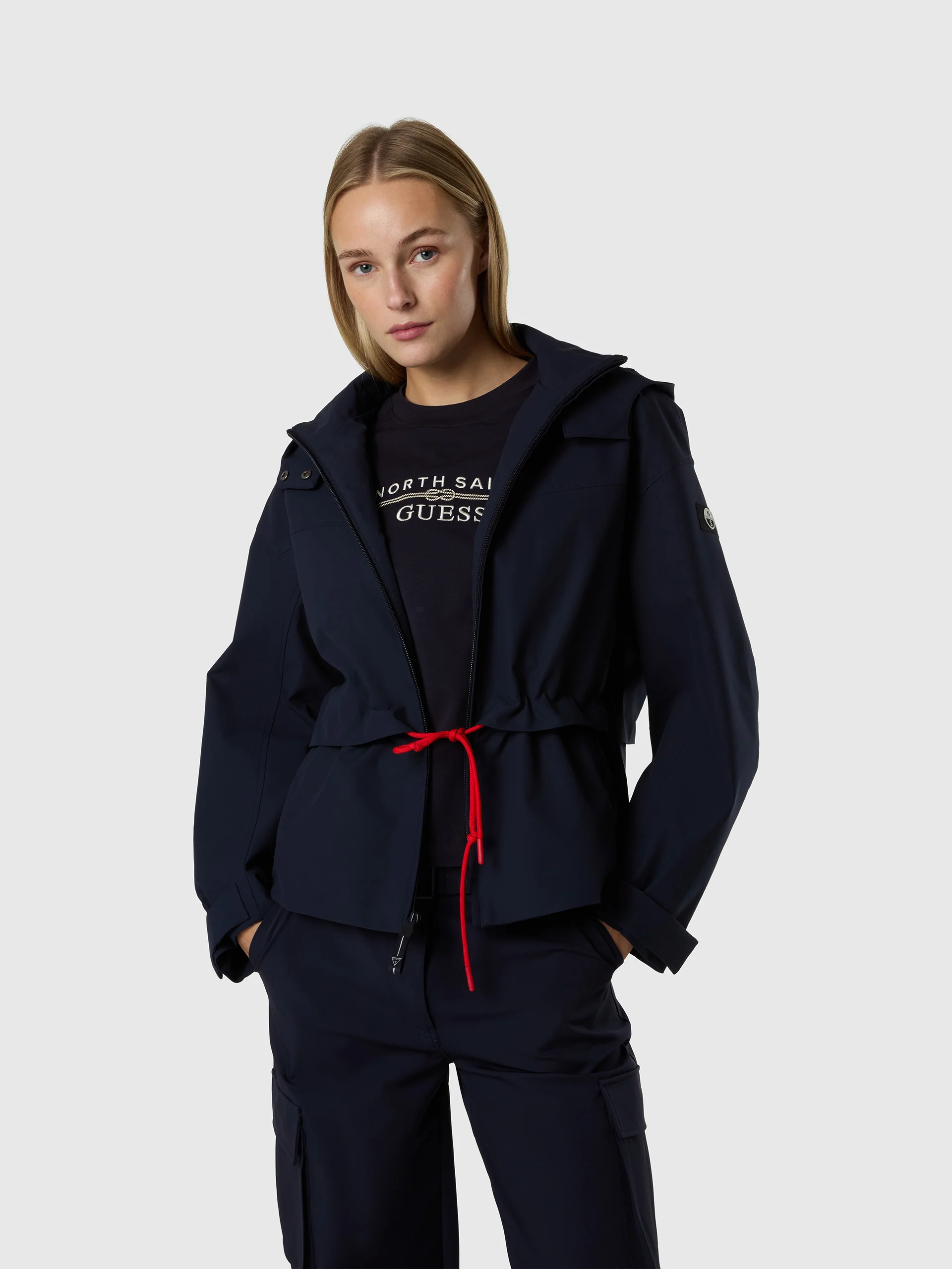 GUESS X NORTH SAILS SHORT PARKA - Image 15