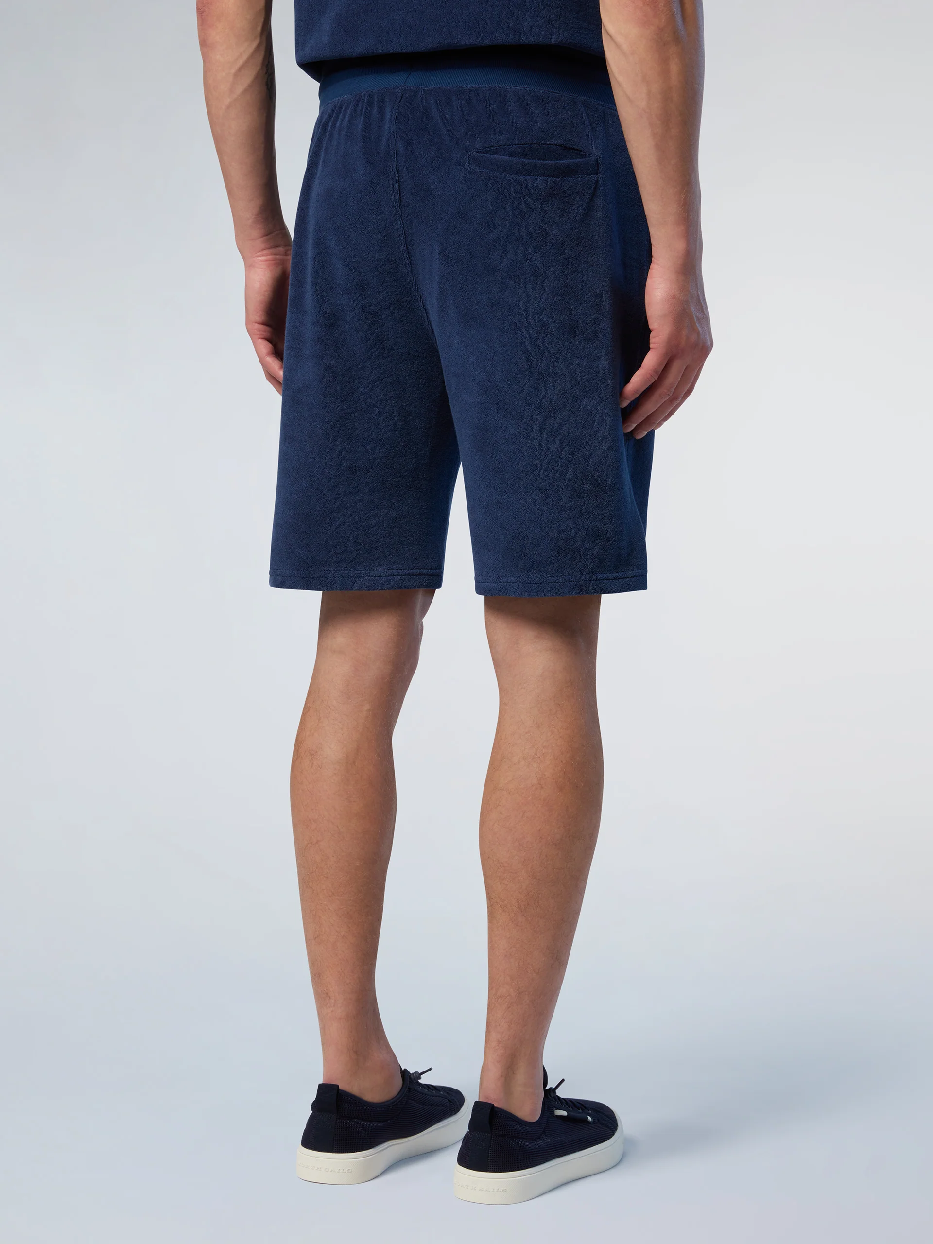 Terry towelling sweat shorts - Image 4