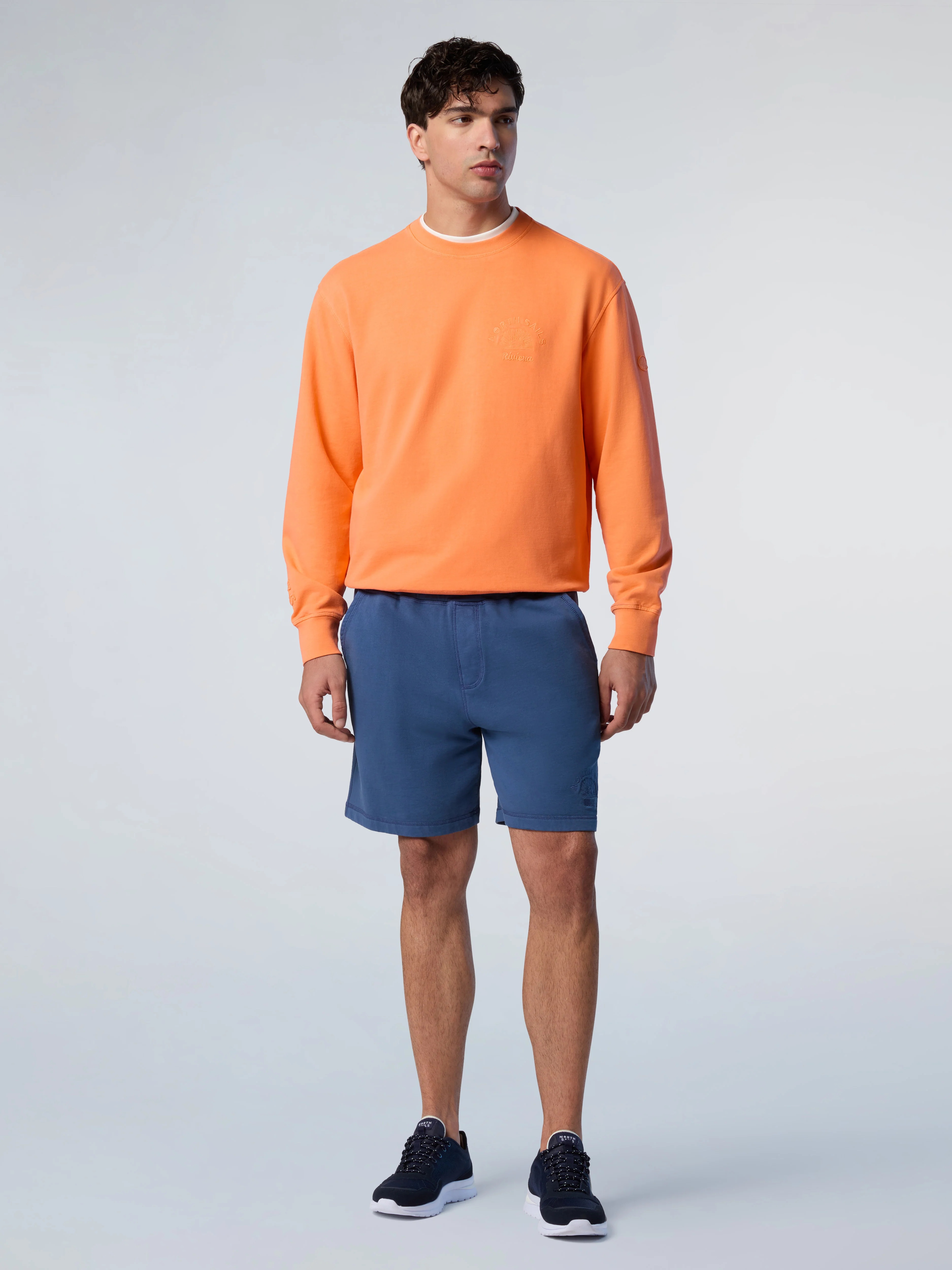Sweat shorts with leg print - Image 8