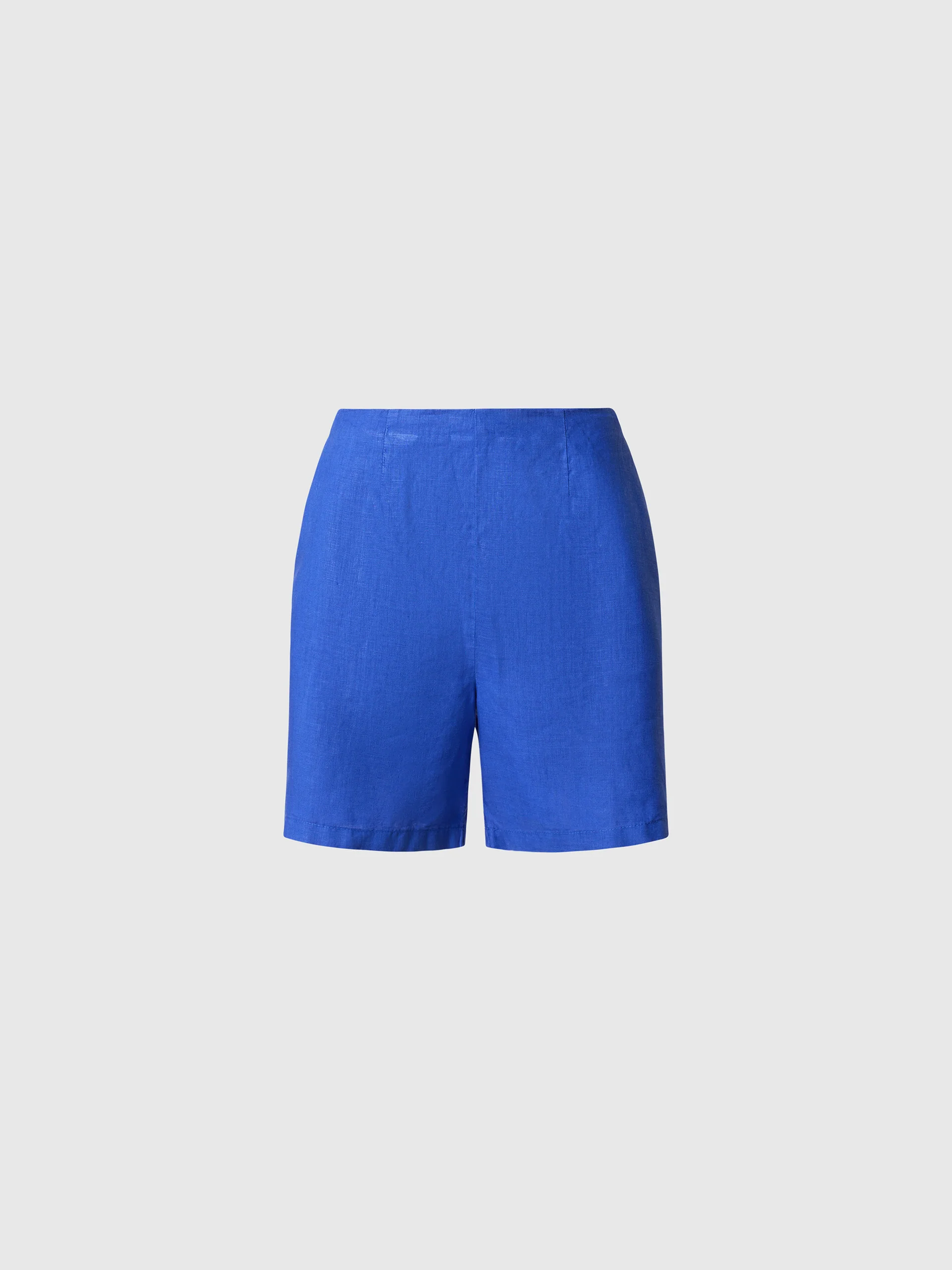 Wide-leg linen shorts - Image 12