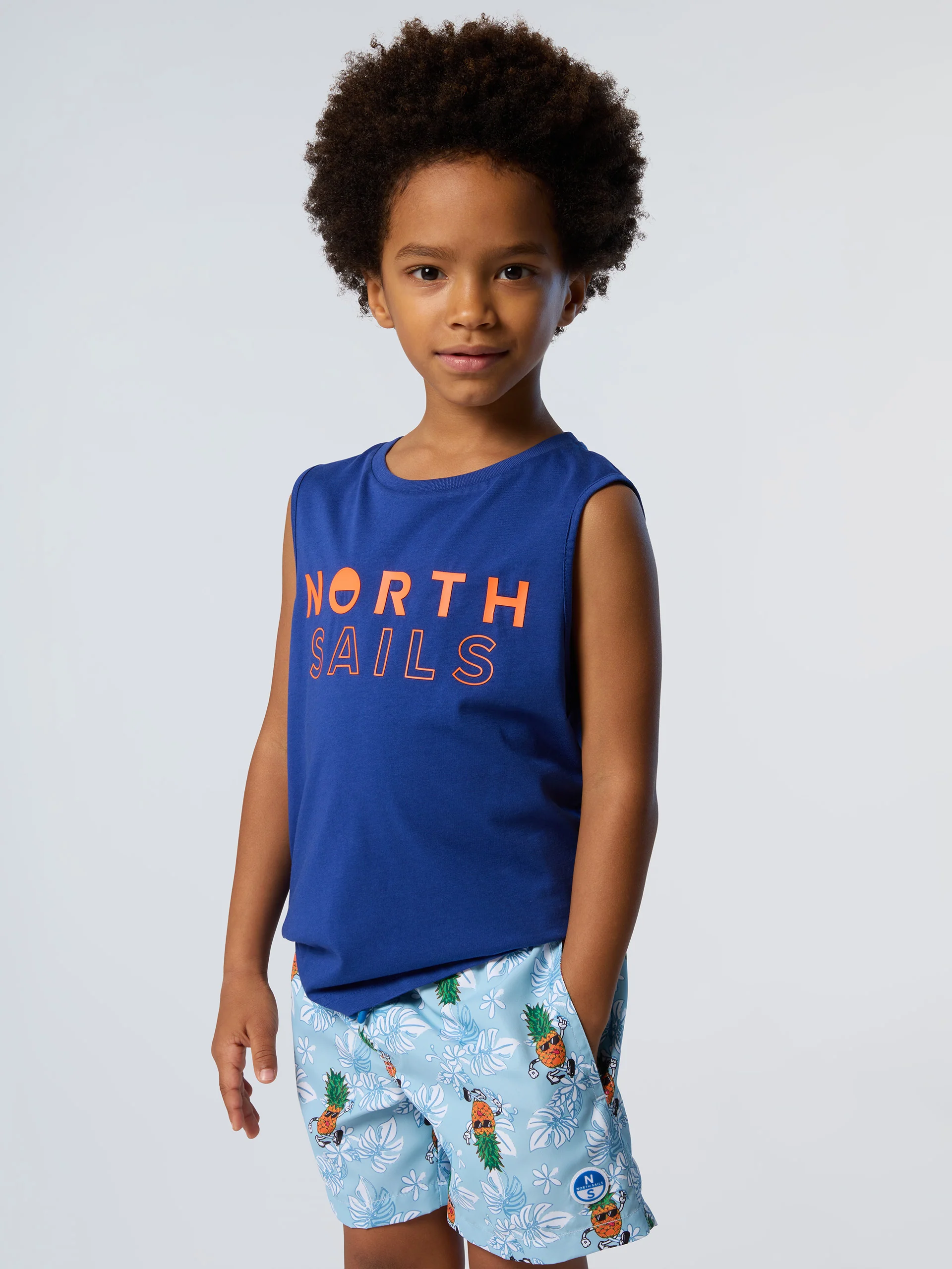 Tank top with North Sails print - Image 9