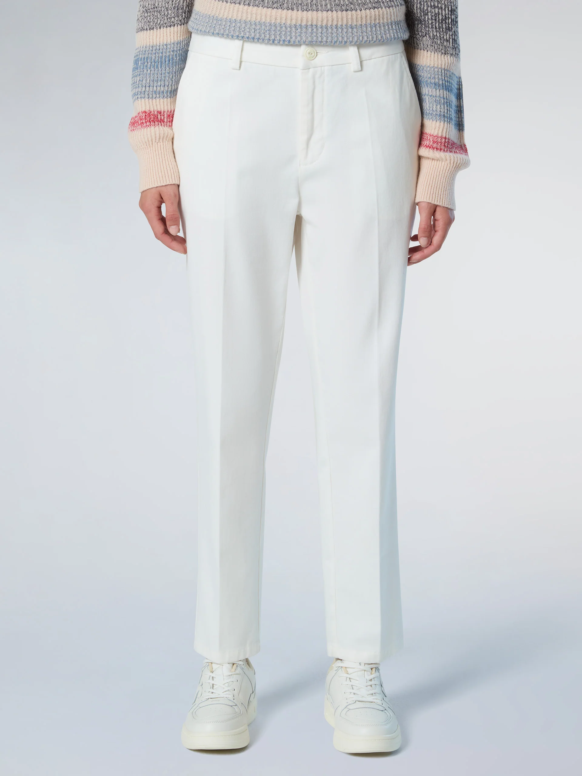 Straight-leg chinos