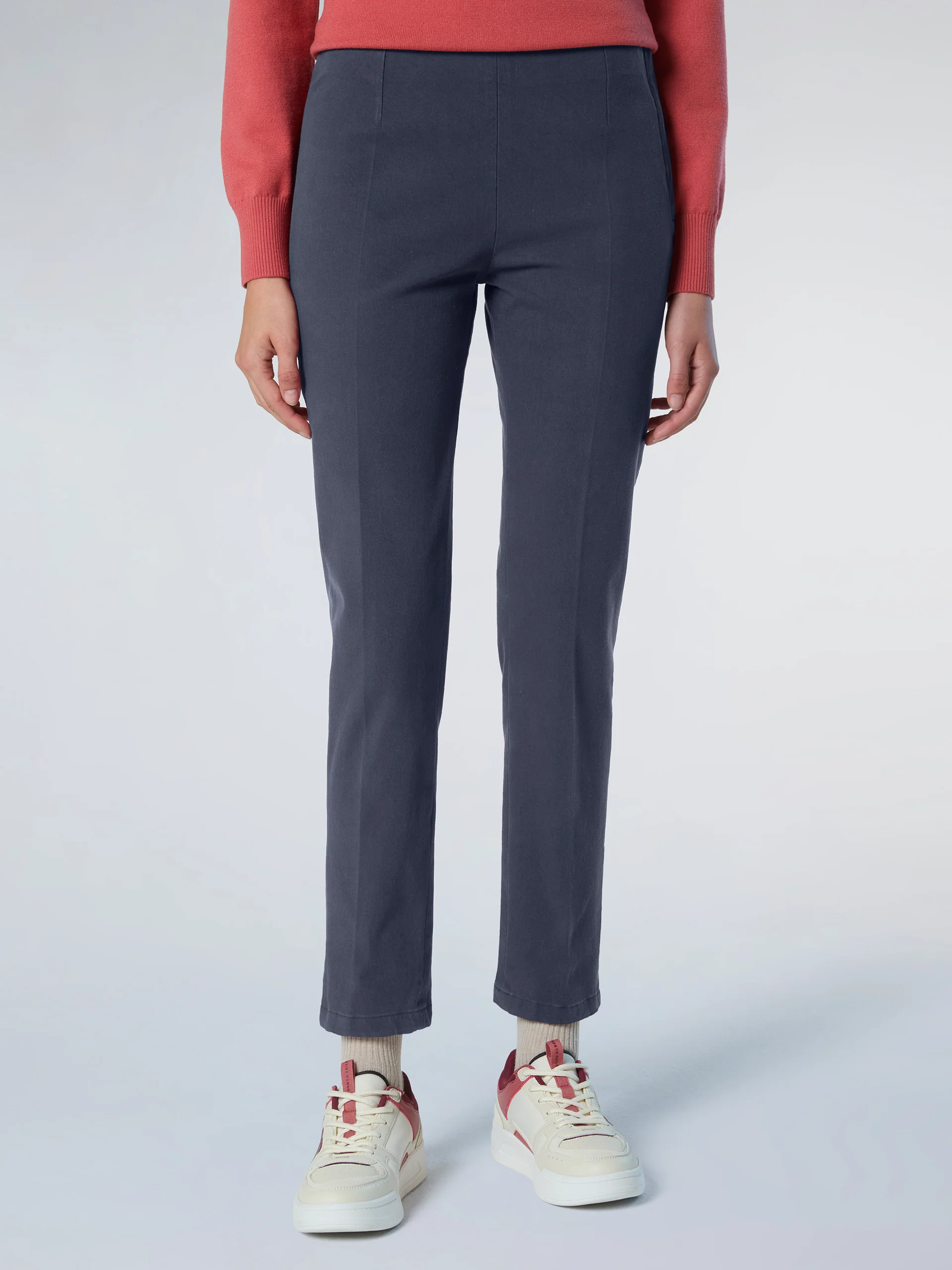 Slim pants with darts - Image 9