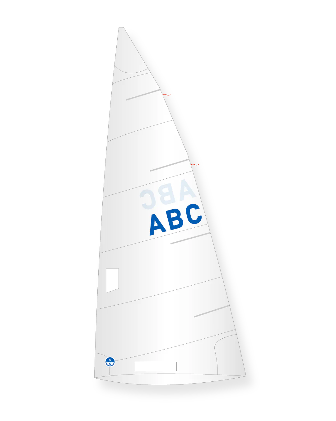 SONAR BLUE RIBBON WITH REEF MAINSAIL