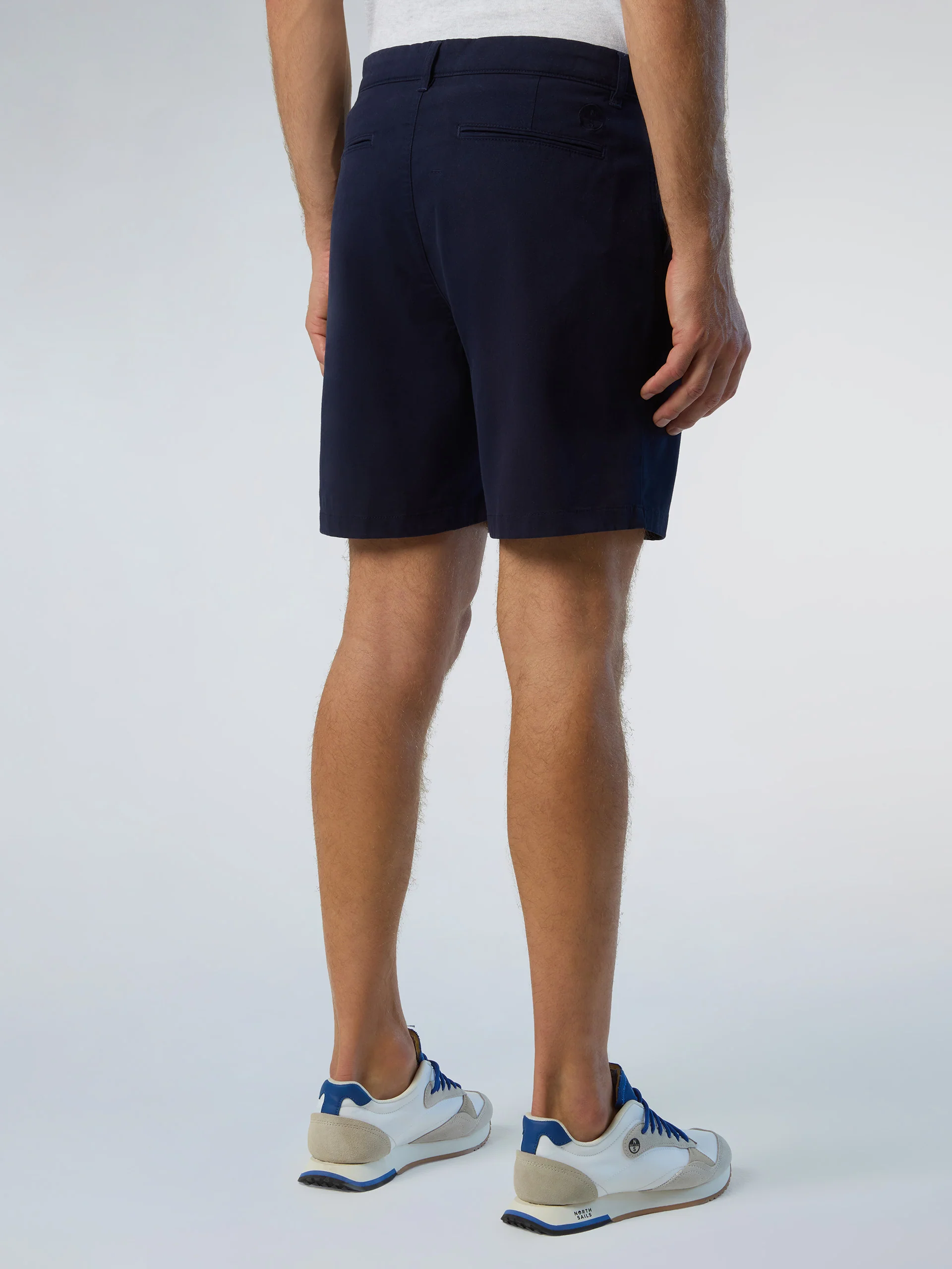 Chino shorts with logo patch - Image 15