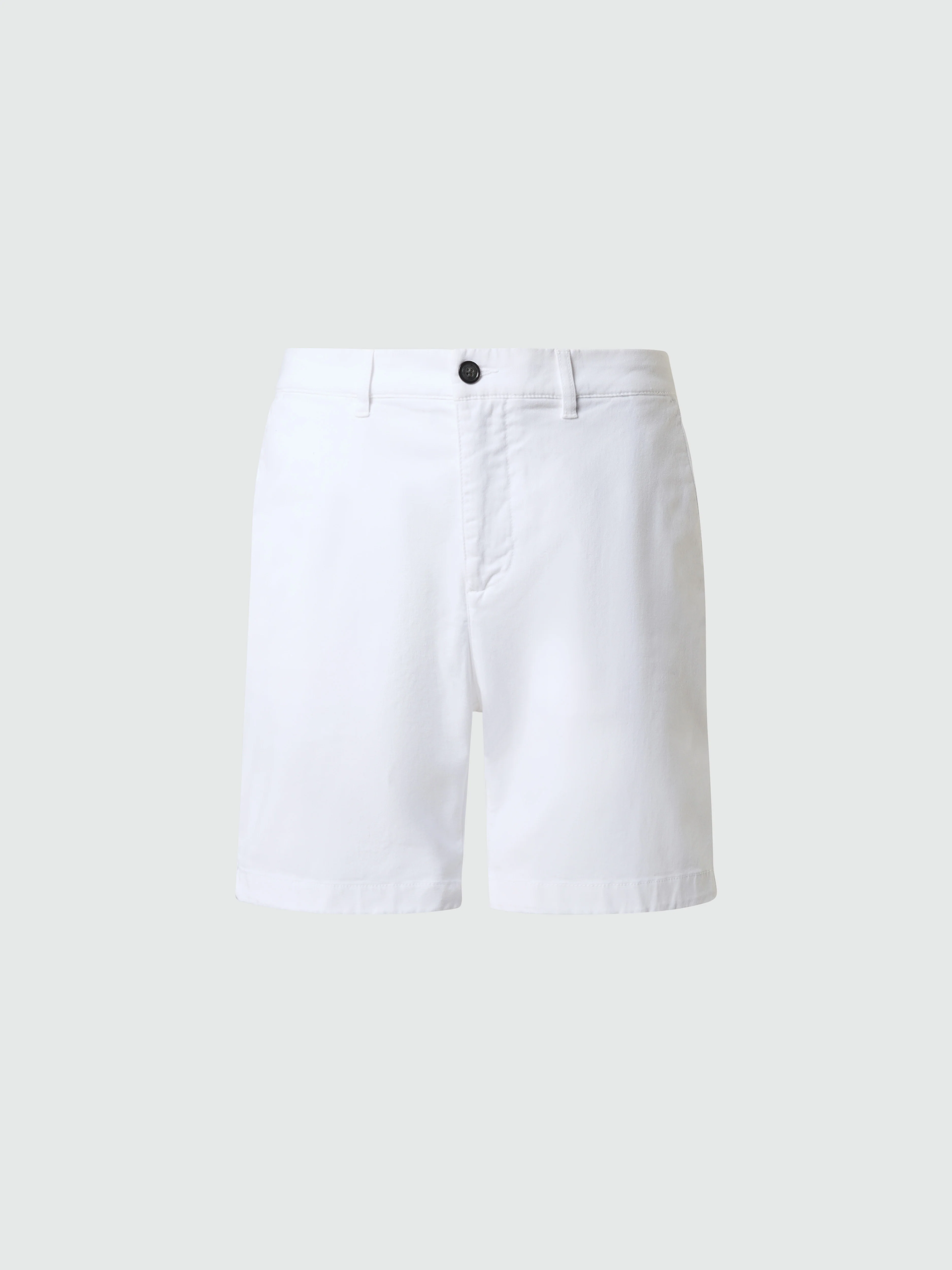 Chino shorts with logo patch - Image 3