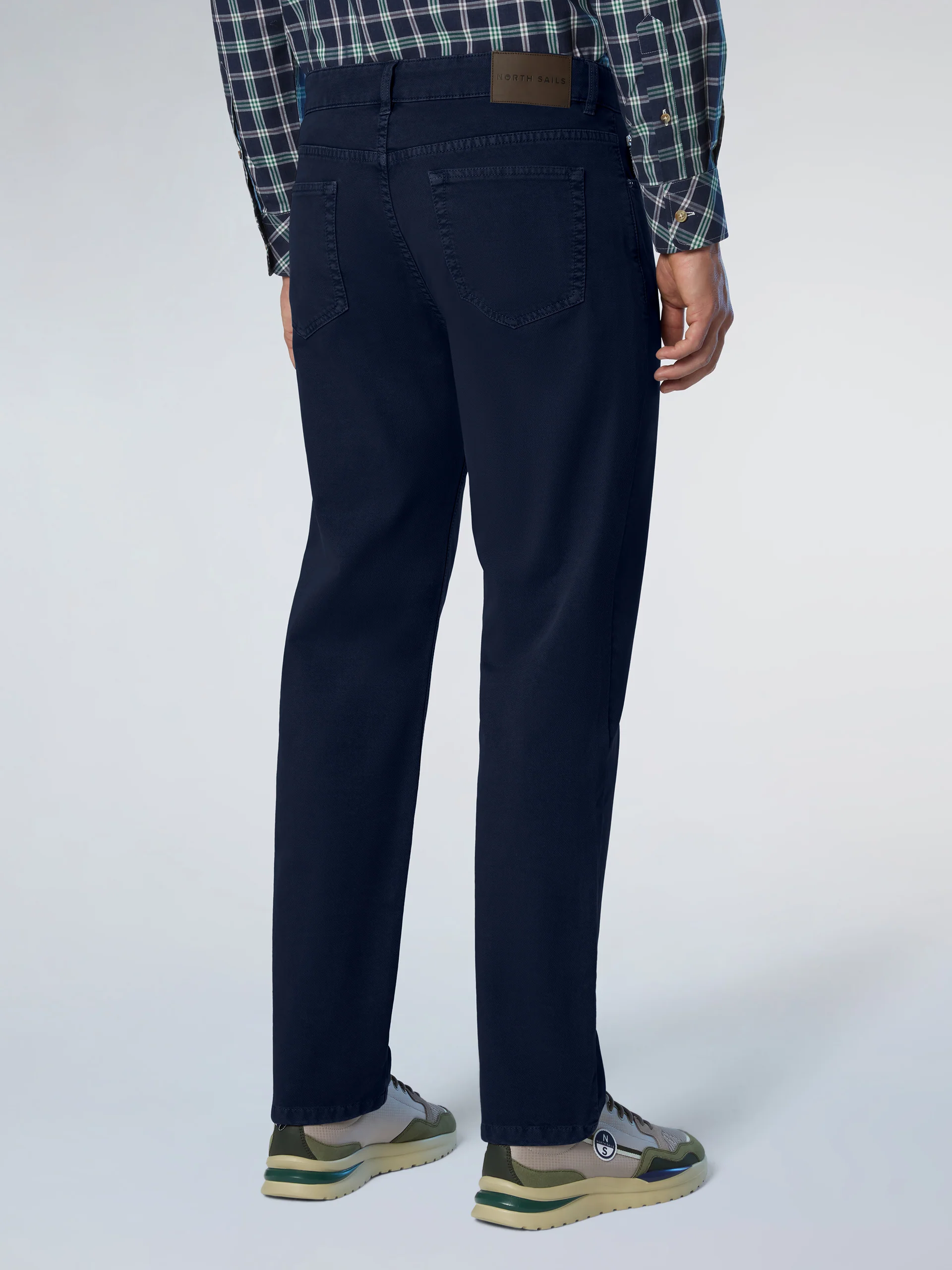 Broken twill 5-pocket pants - Image 19