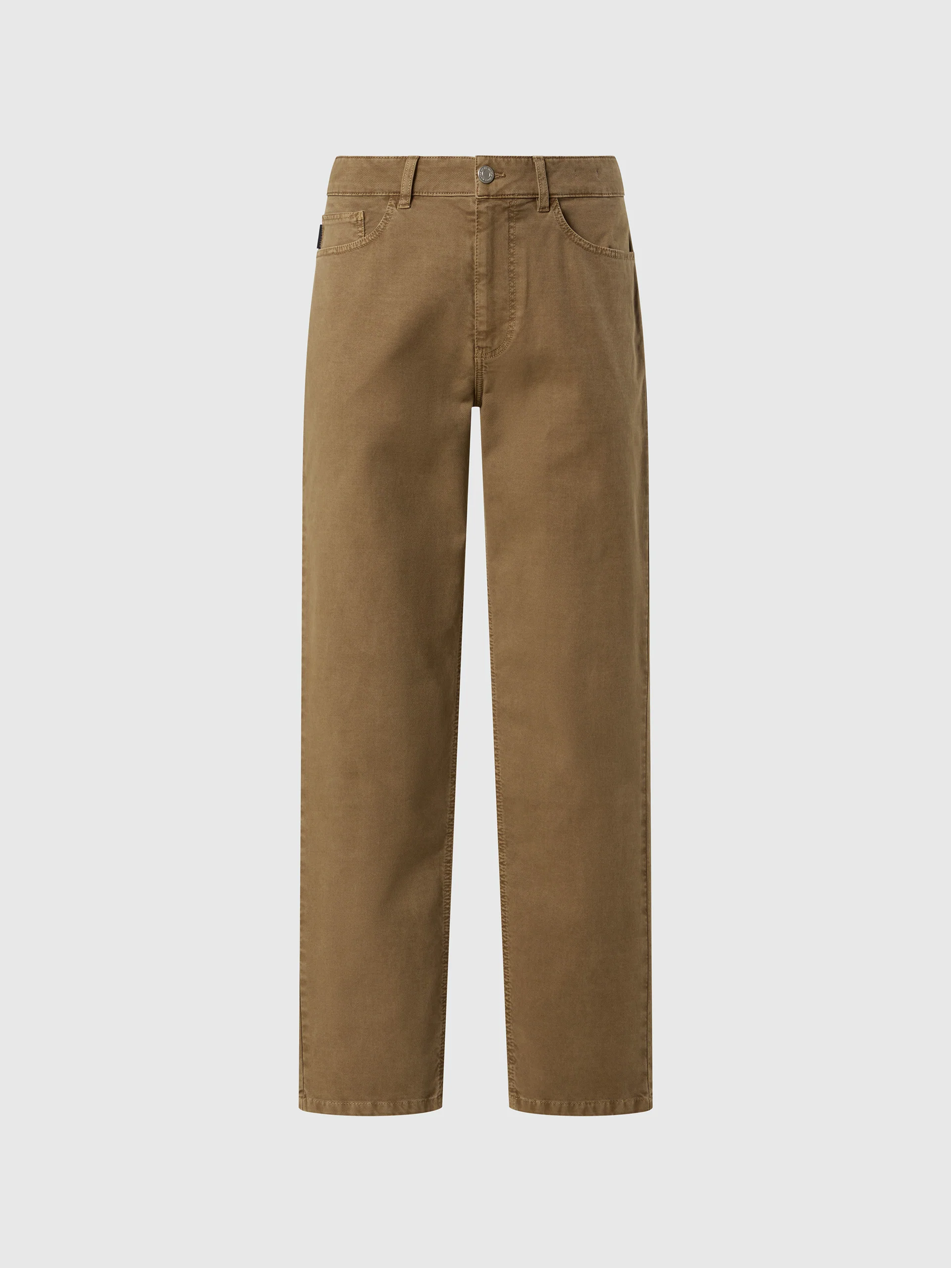 Broken twill 5-pocket pants - Image 3