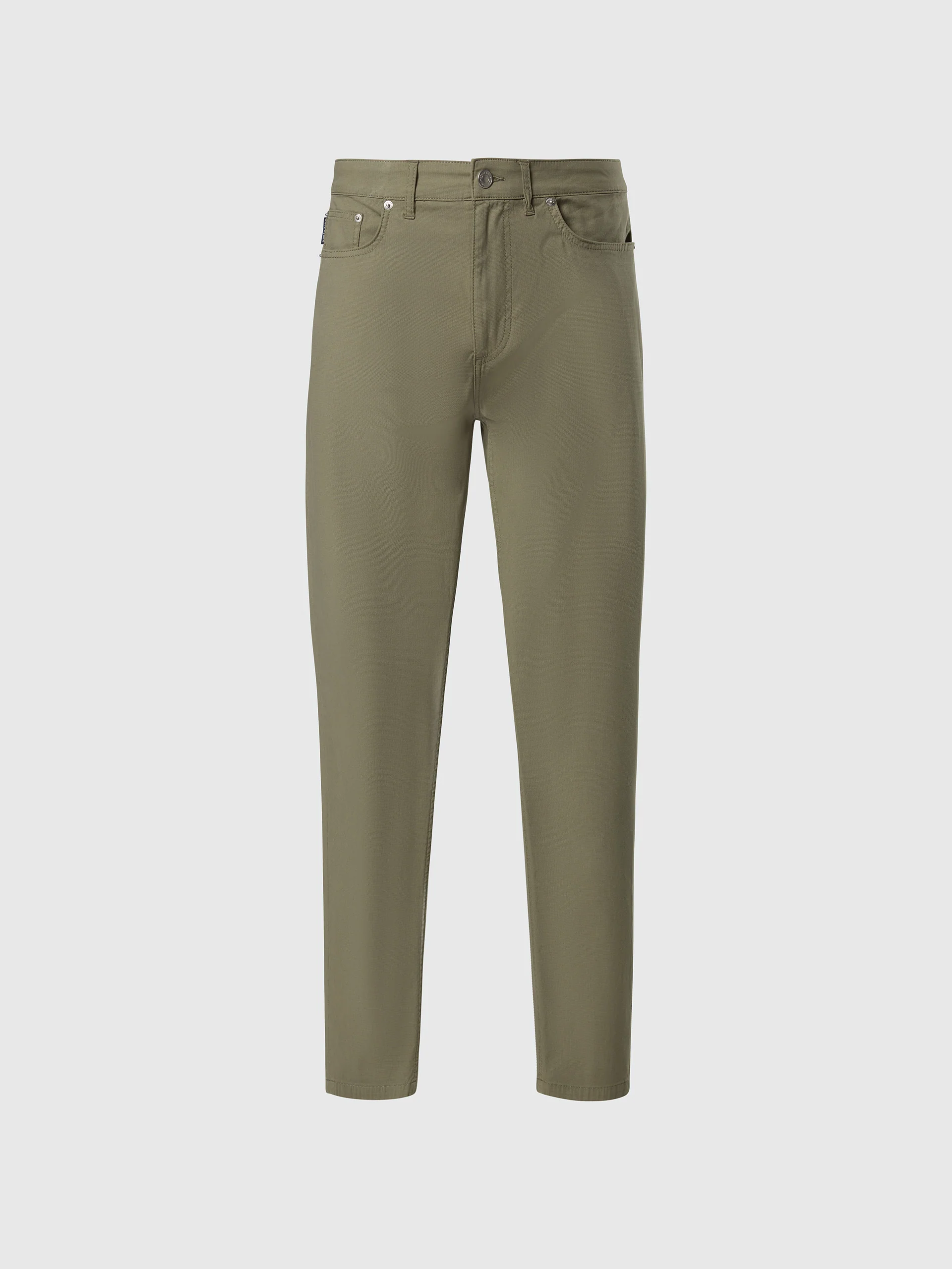 Stretch dobby 5-pocket pants - Image 3