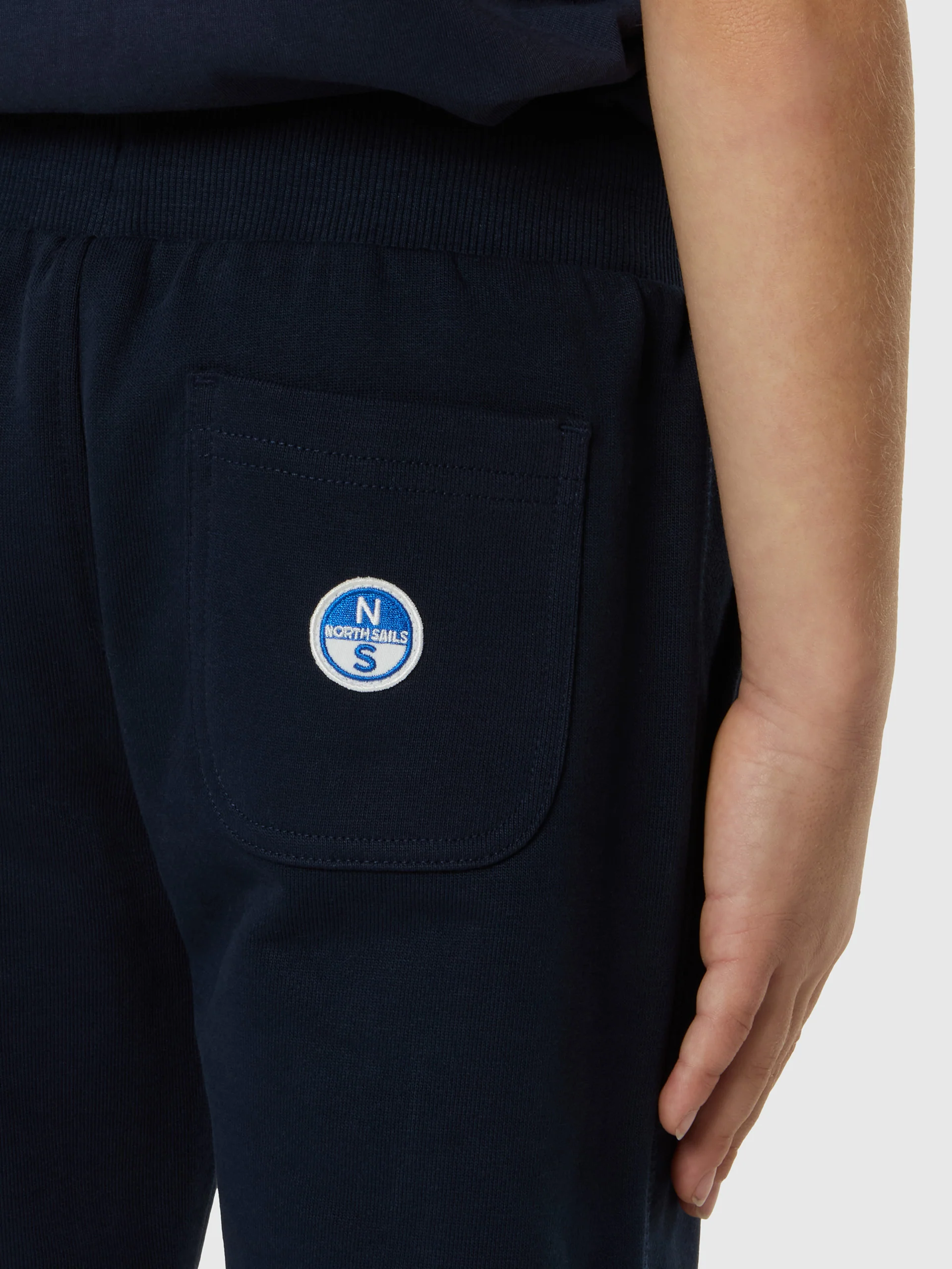 Sweatpants with logo patch - Image 4