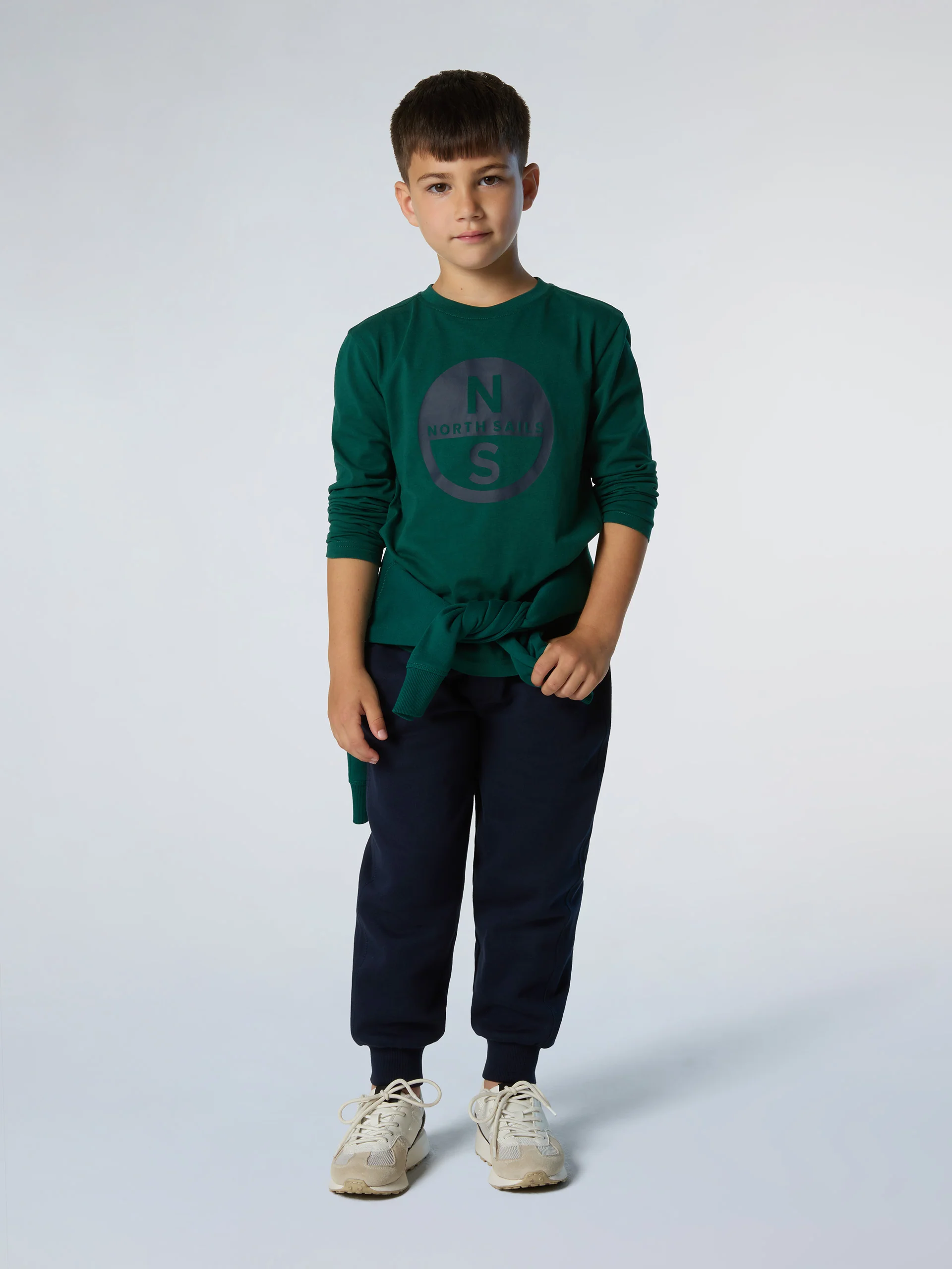 Long-sleeved T-shirt with maxi logo - Image 11