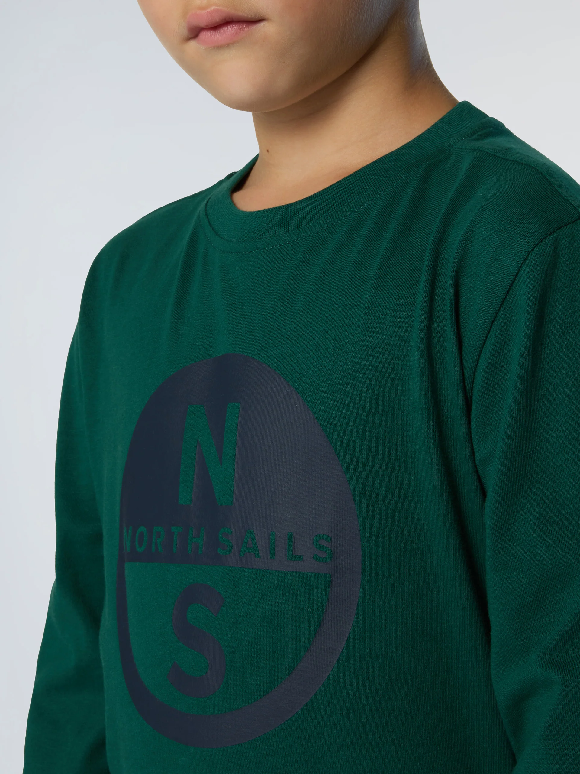 Long-sleeved T-shirt with maxi logo - Image 12