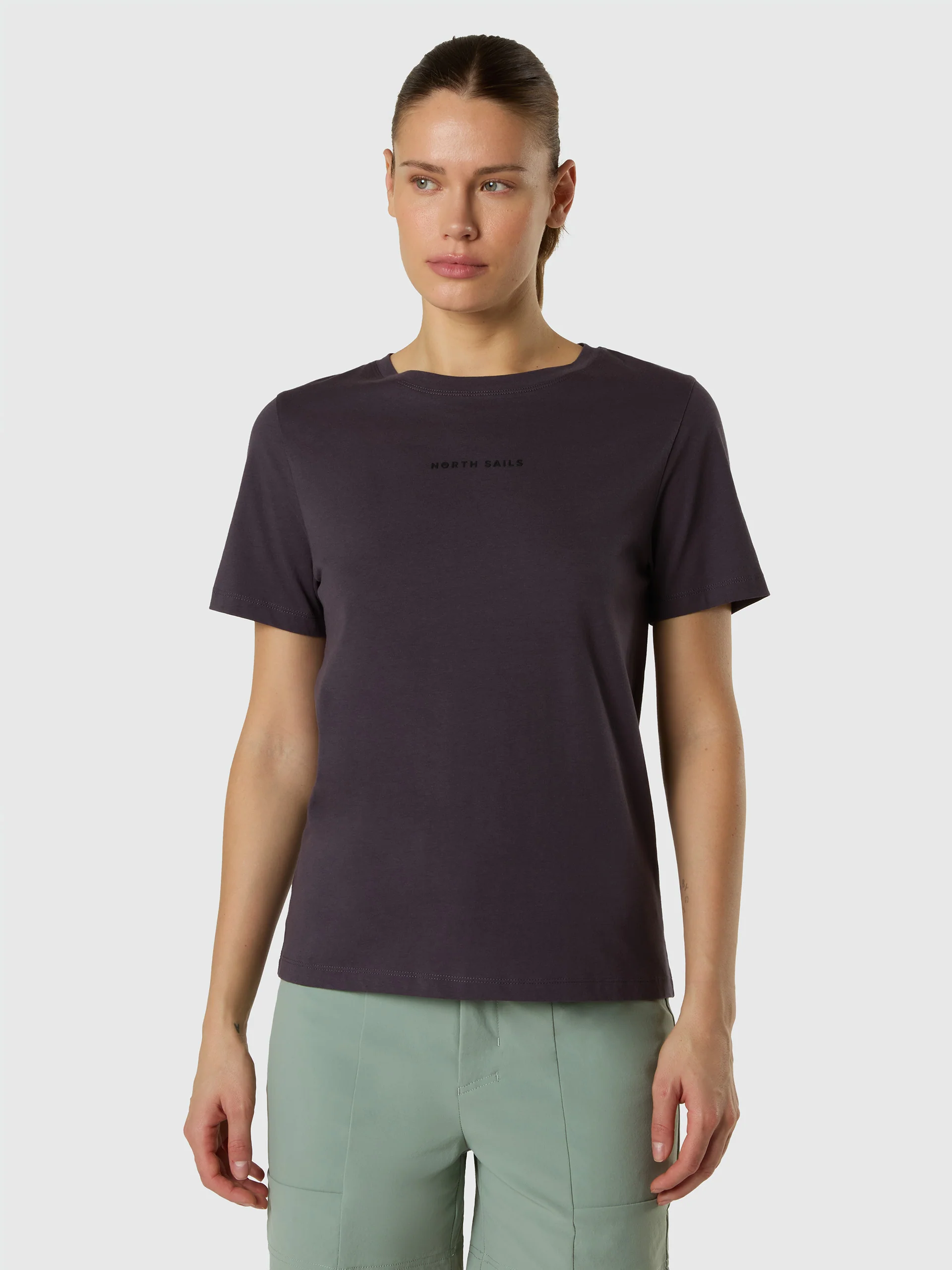 T-shirt with tonal North Sails logo - Image 31