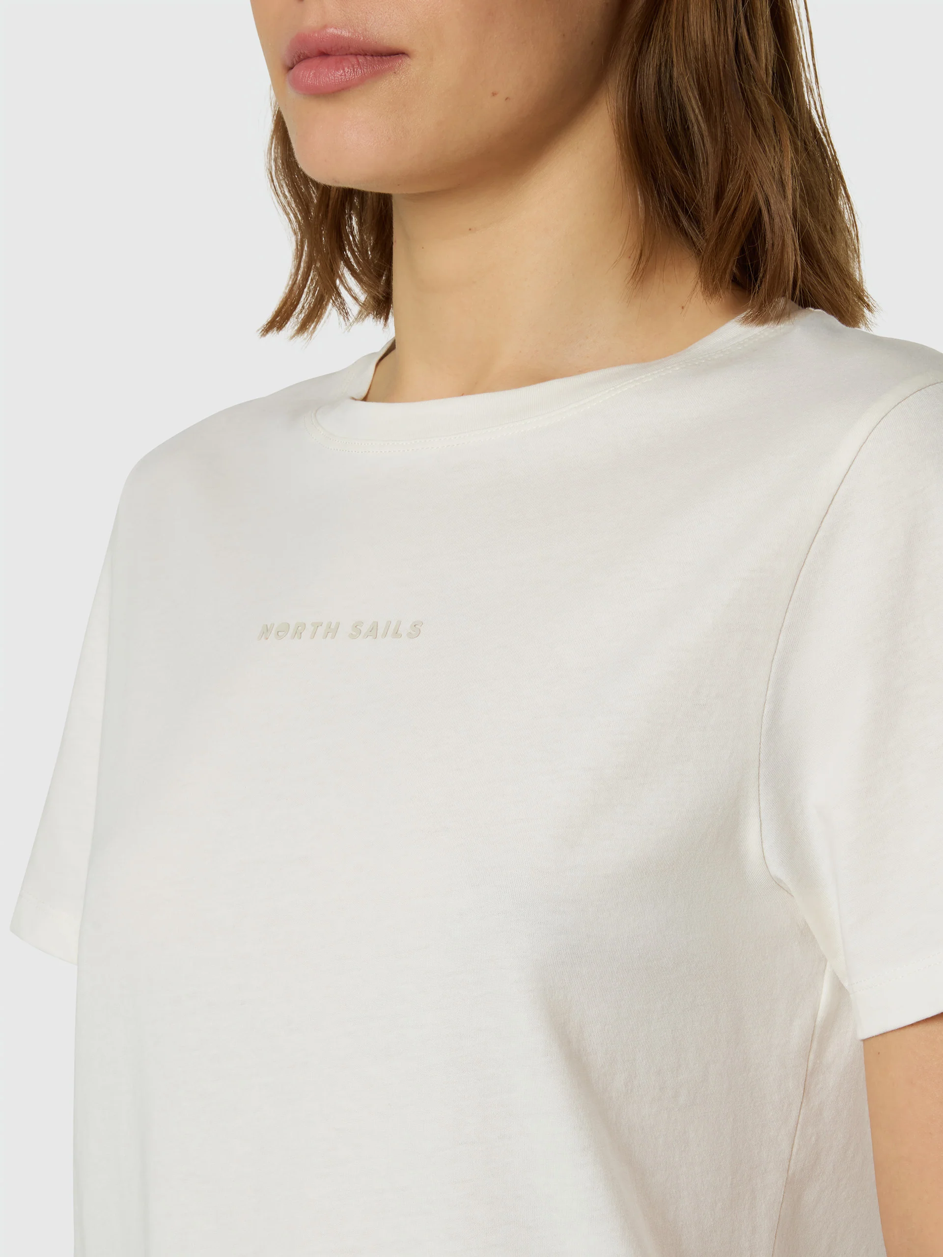 T-shirt with tonal North Sails logo - Image 6