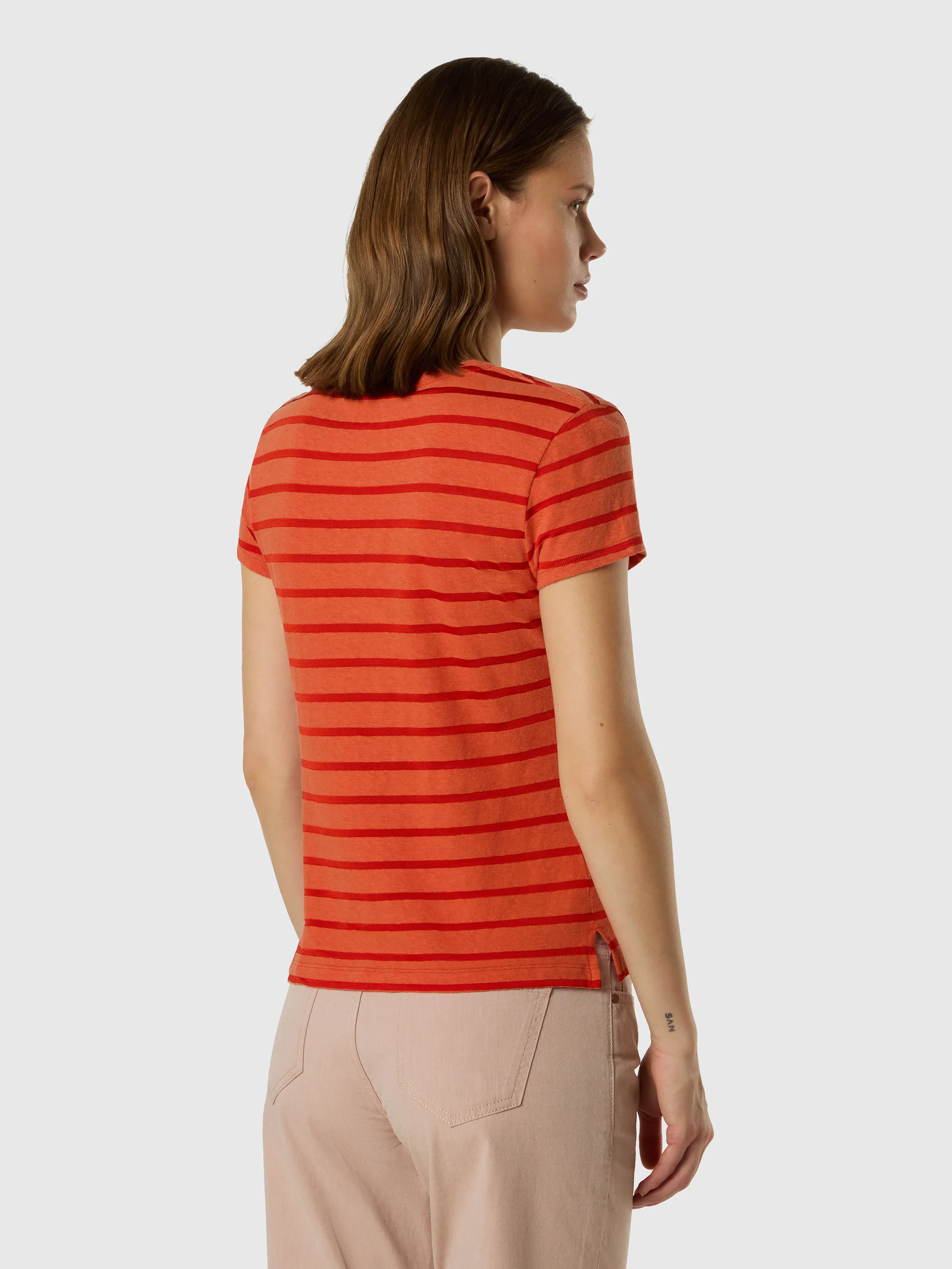 Striped slub T-shirt - Image 10