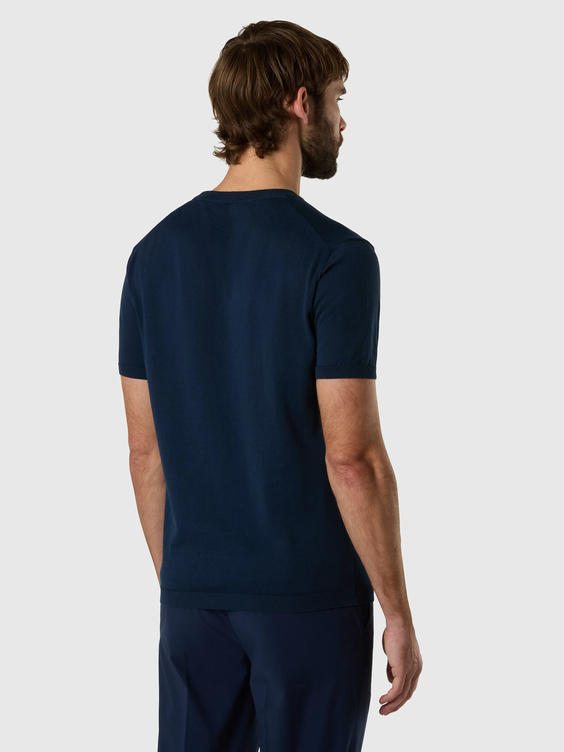 Pima cotton knit T-shirt - Image 10