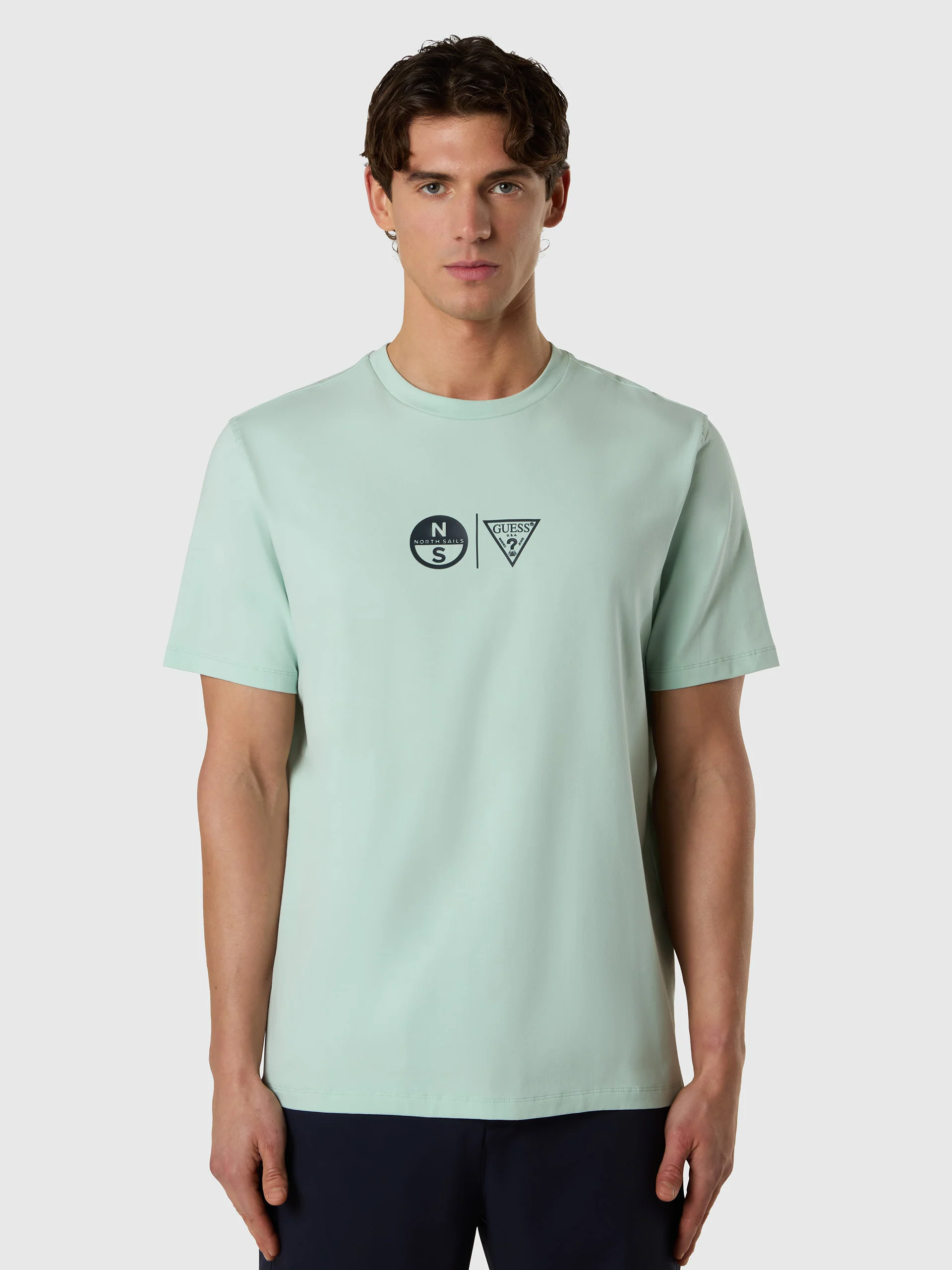 GUESS X NORTH SAILS LOGO TEE - Image 4