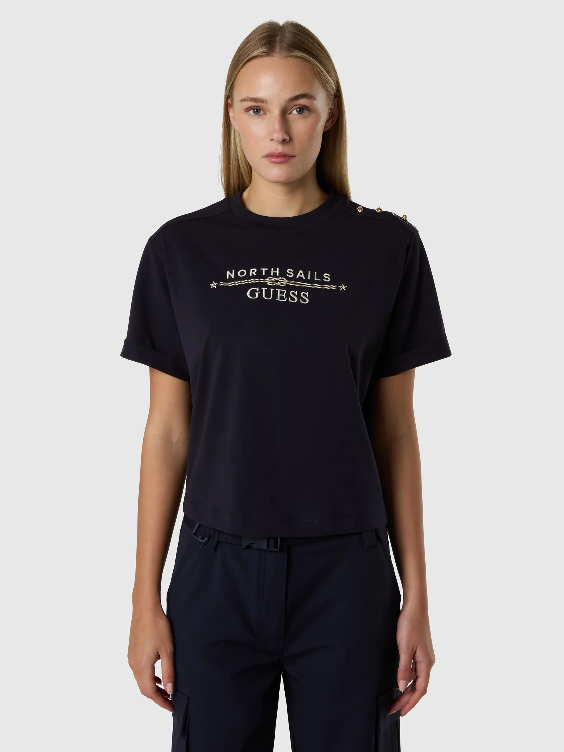 GUESS X NORTH SAILS LOGO T-SHIRT - Image 10