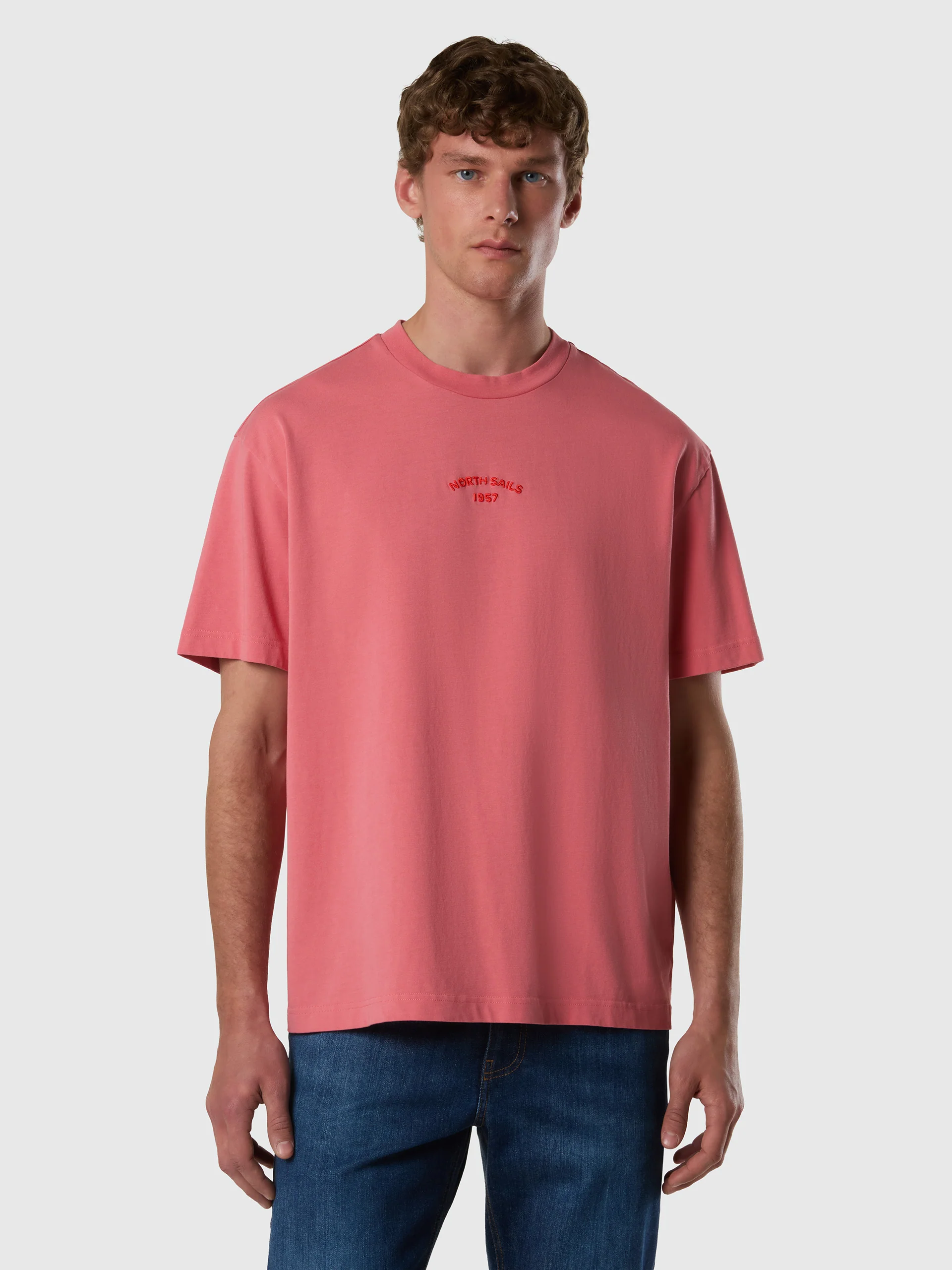 T-shirt with North Sails embroidery - Image 7