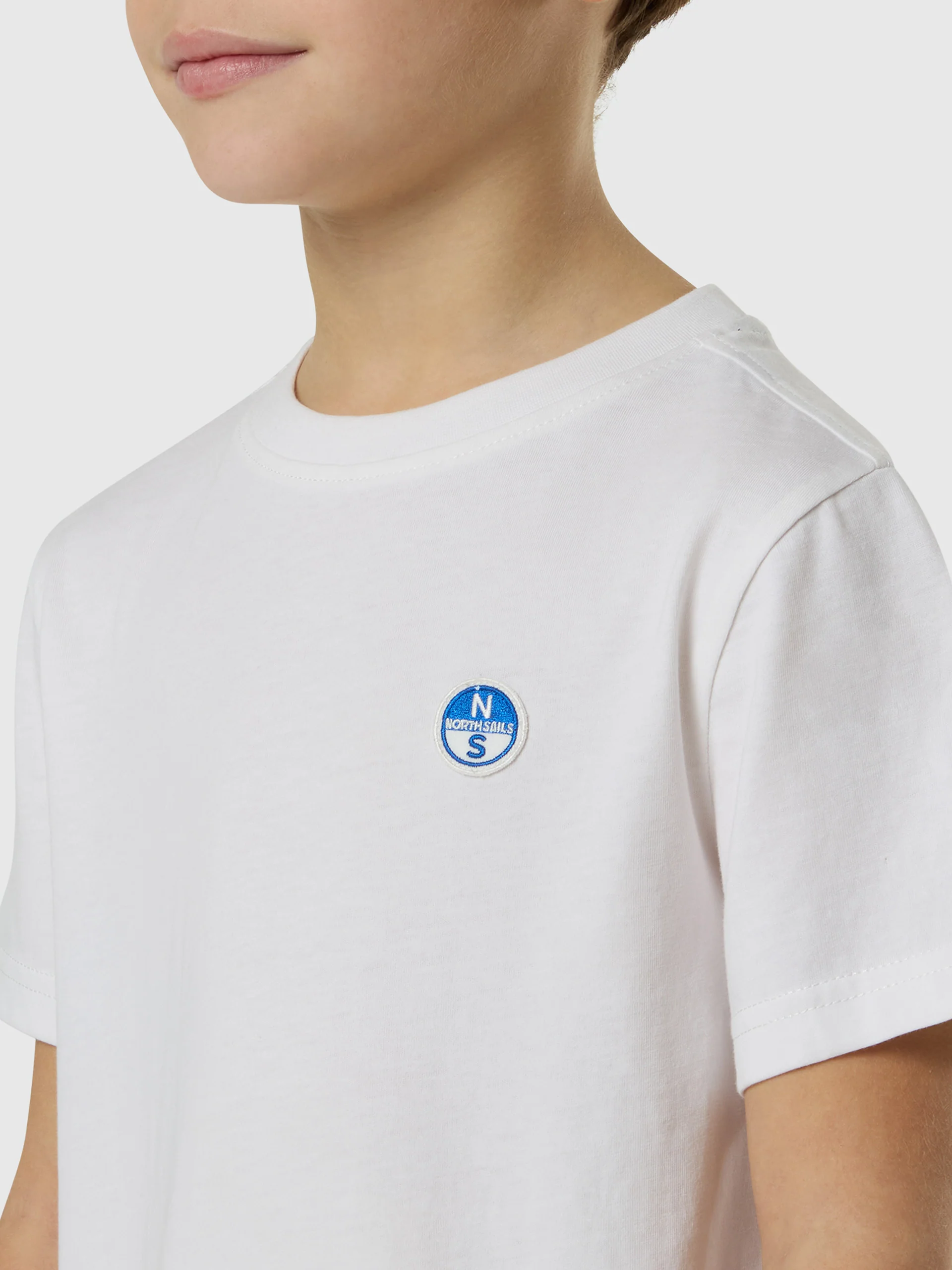T-shirt with logo patch - Image 6