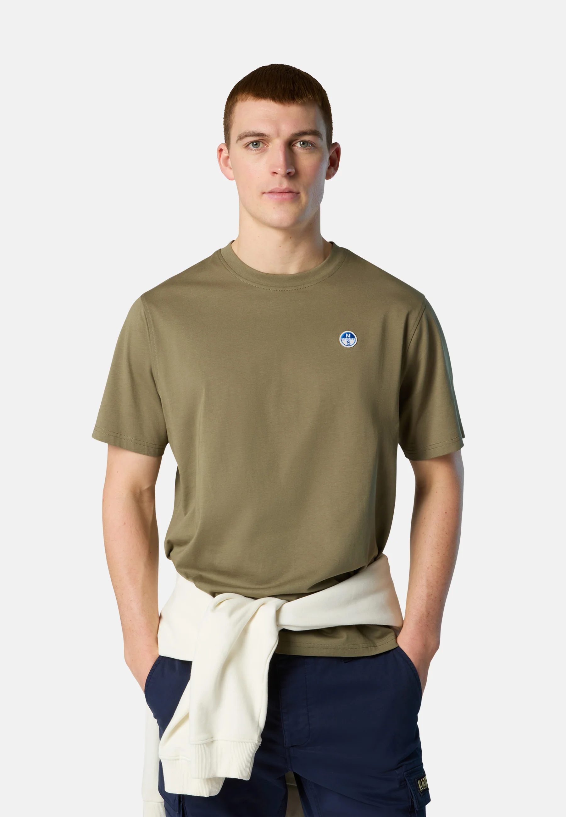 T-shirt with logo patch - Image 11