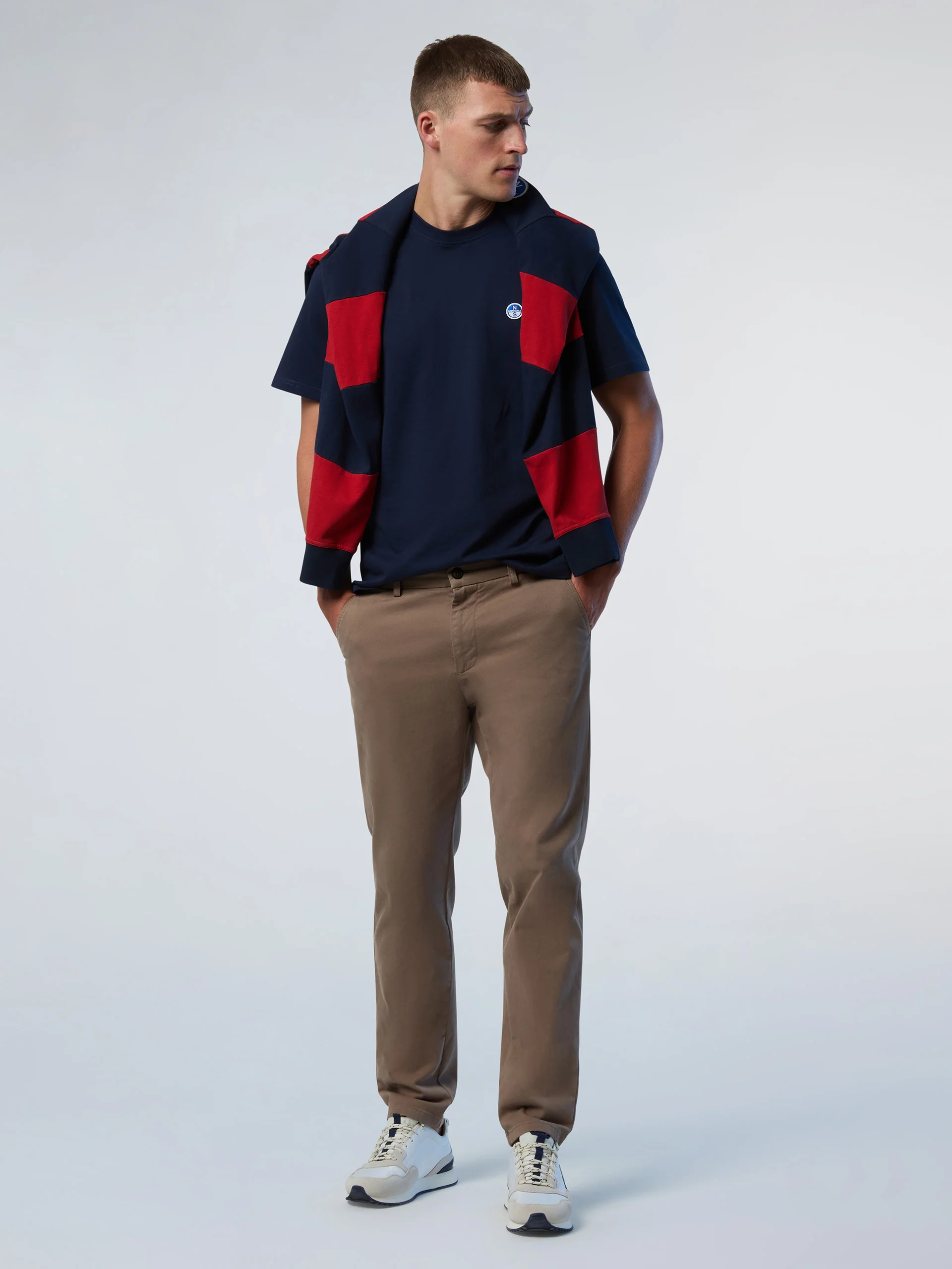 T-shirt with logo patch - Image 11