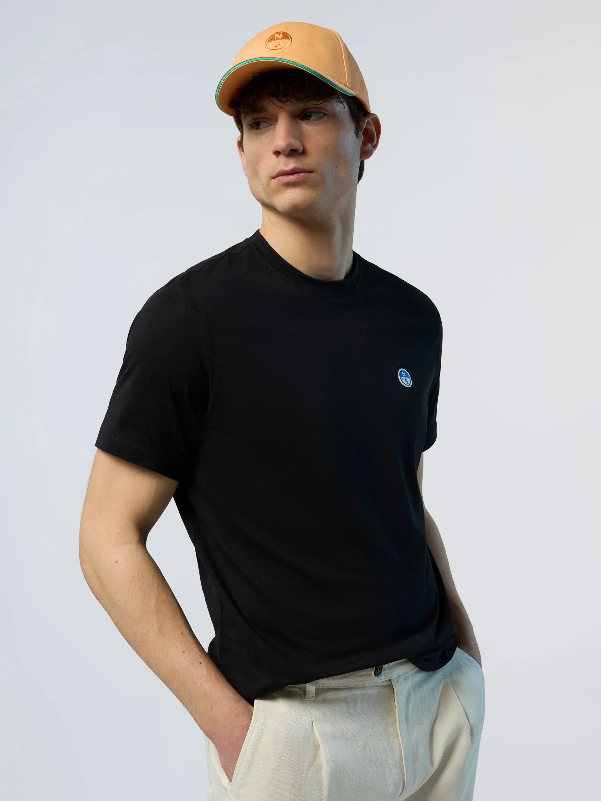 T-shirt with logo patch - Image 23