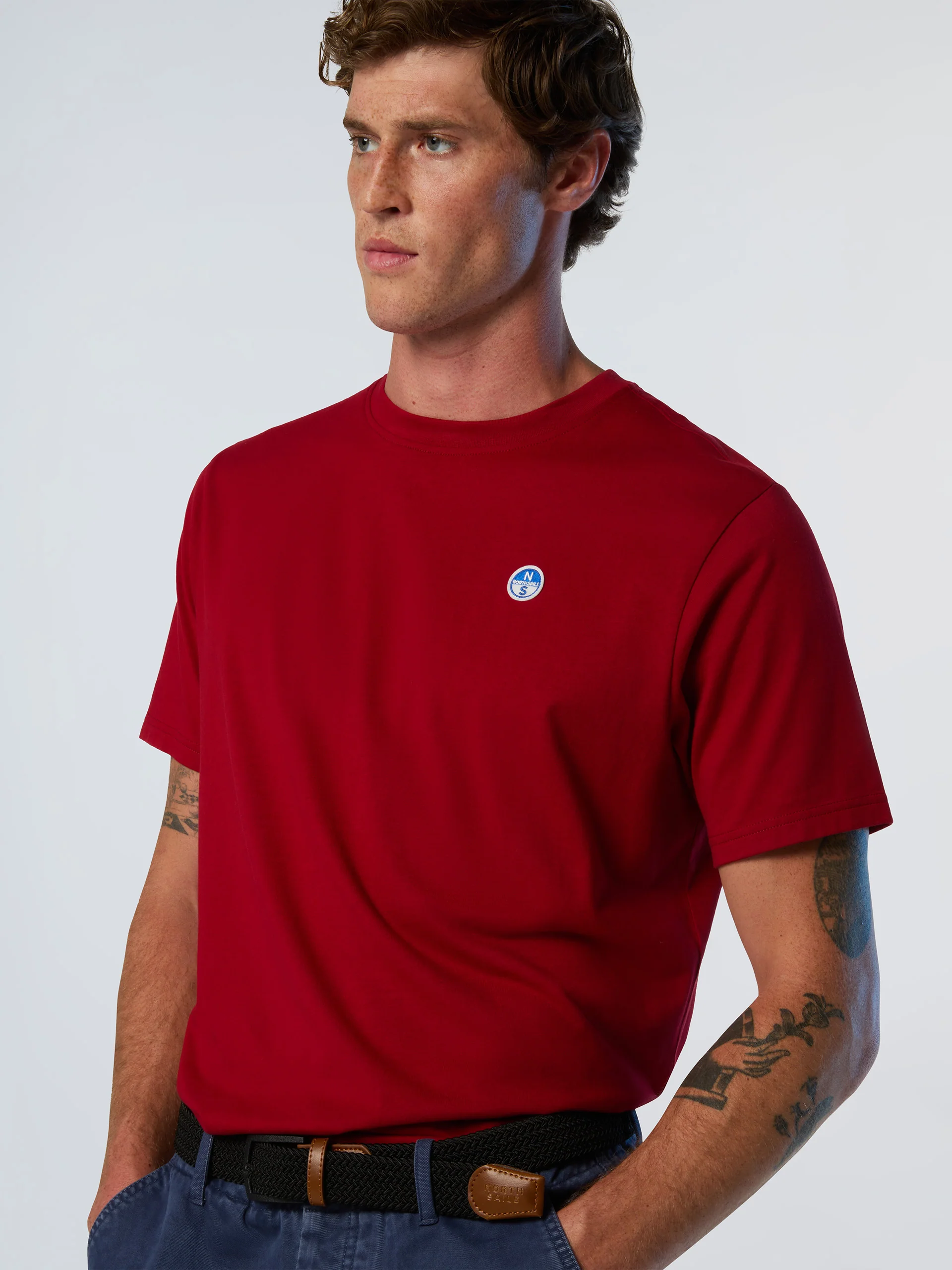T-shirt with logo patch - Image 8