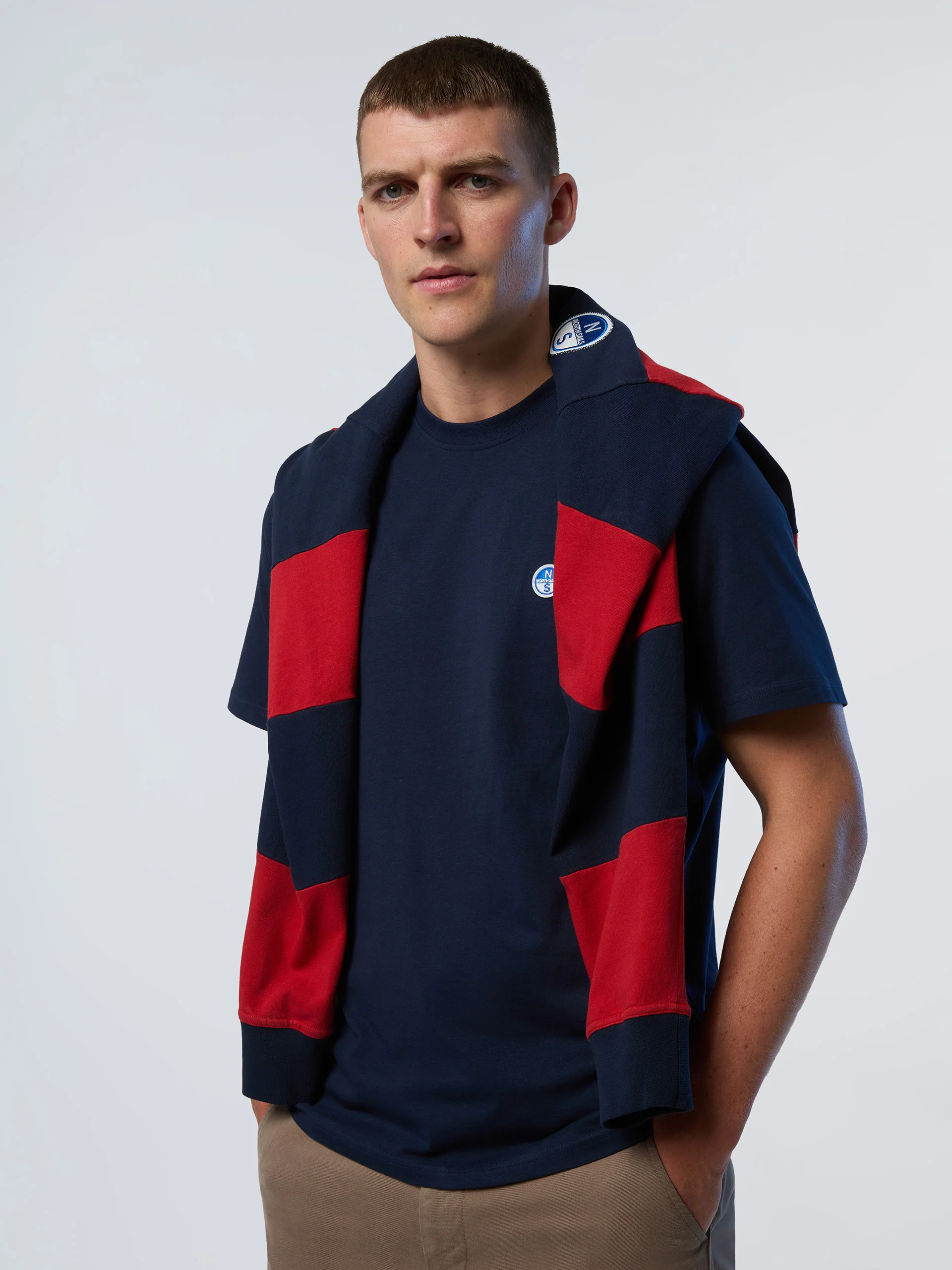 T-shirt with logo patch - Image 9