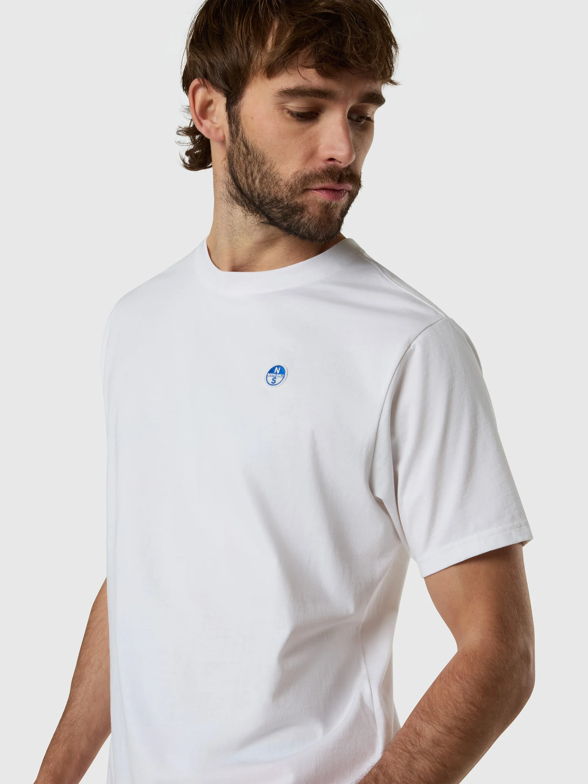 T-shirt with logo patch - Image 2