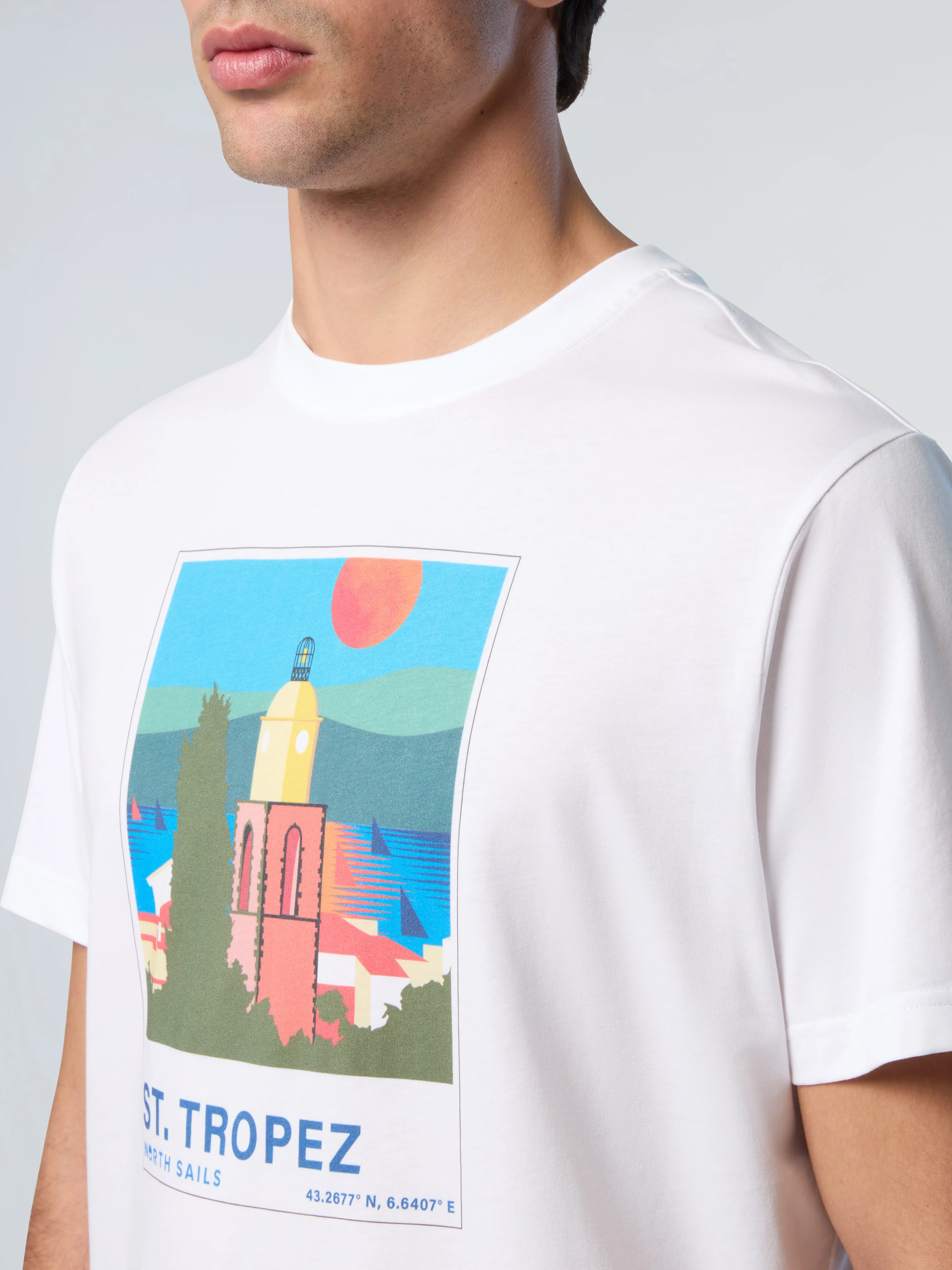 T-shirt with summer print - Image 12