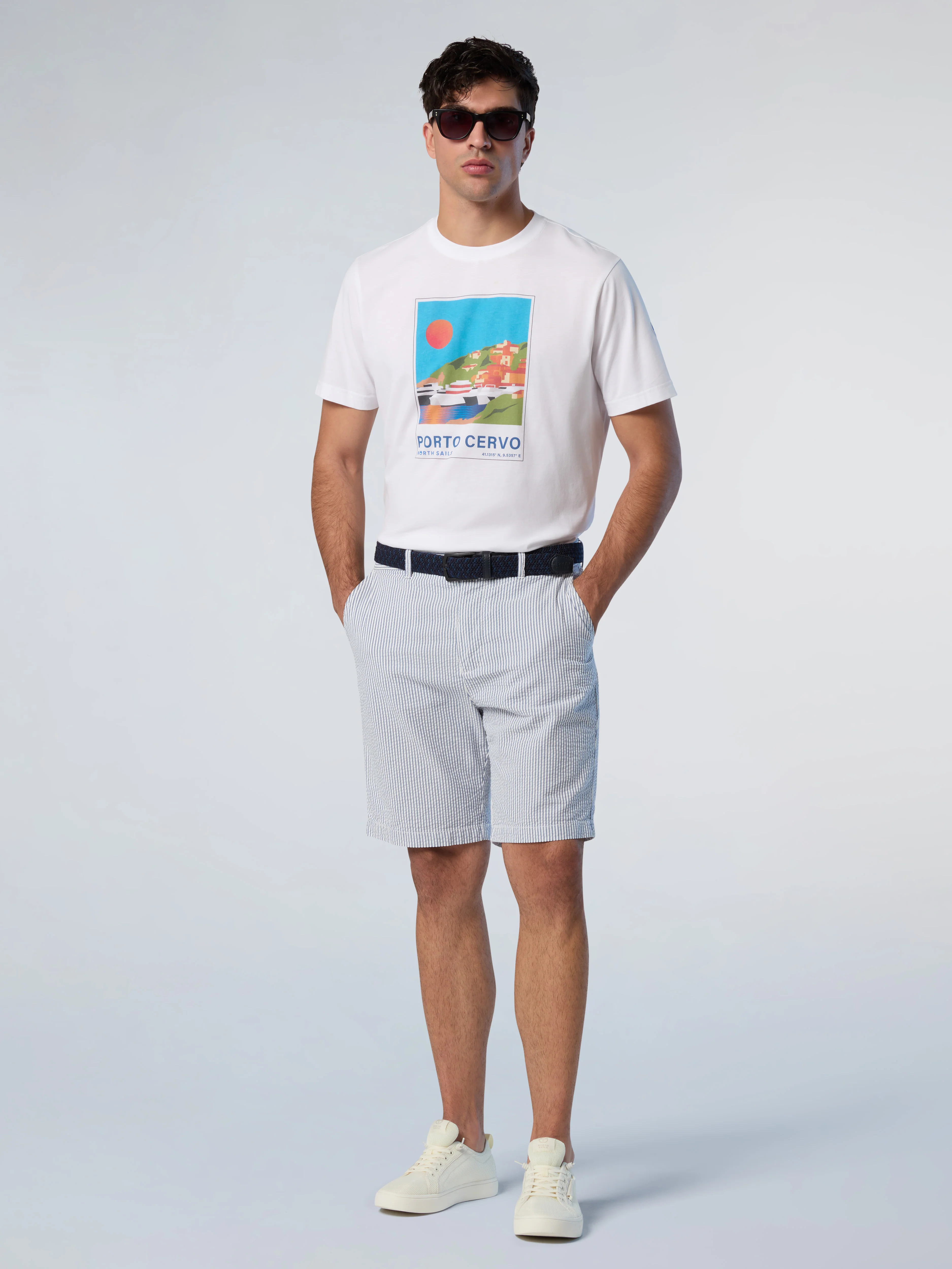T-shirt with summer print - Image 5