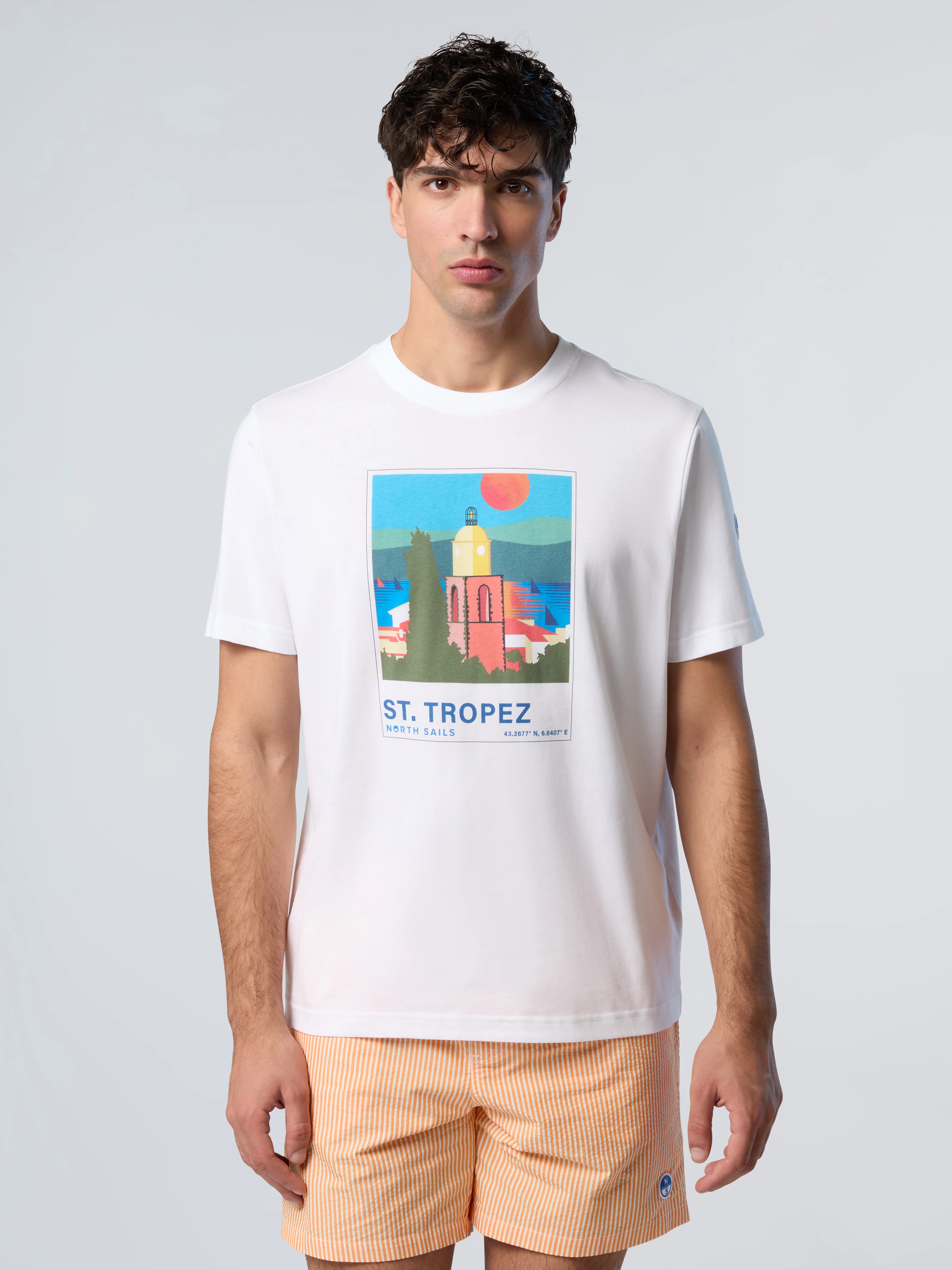 T-shirt with summer print - Image 7