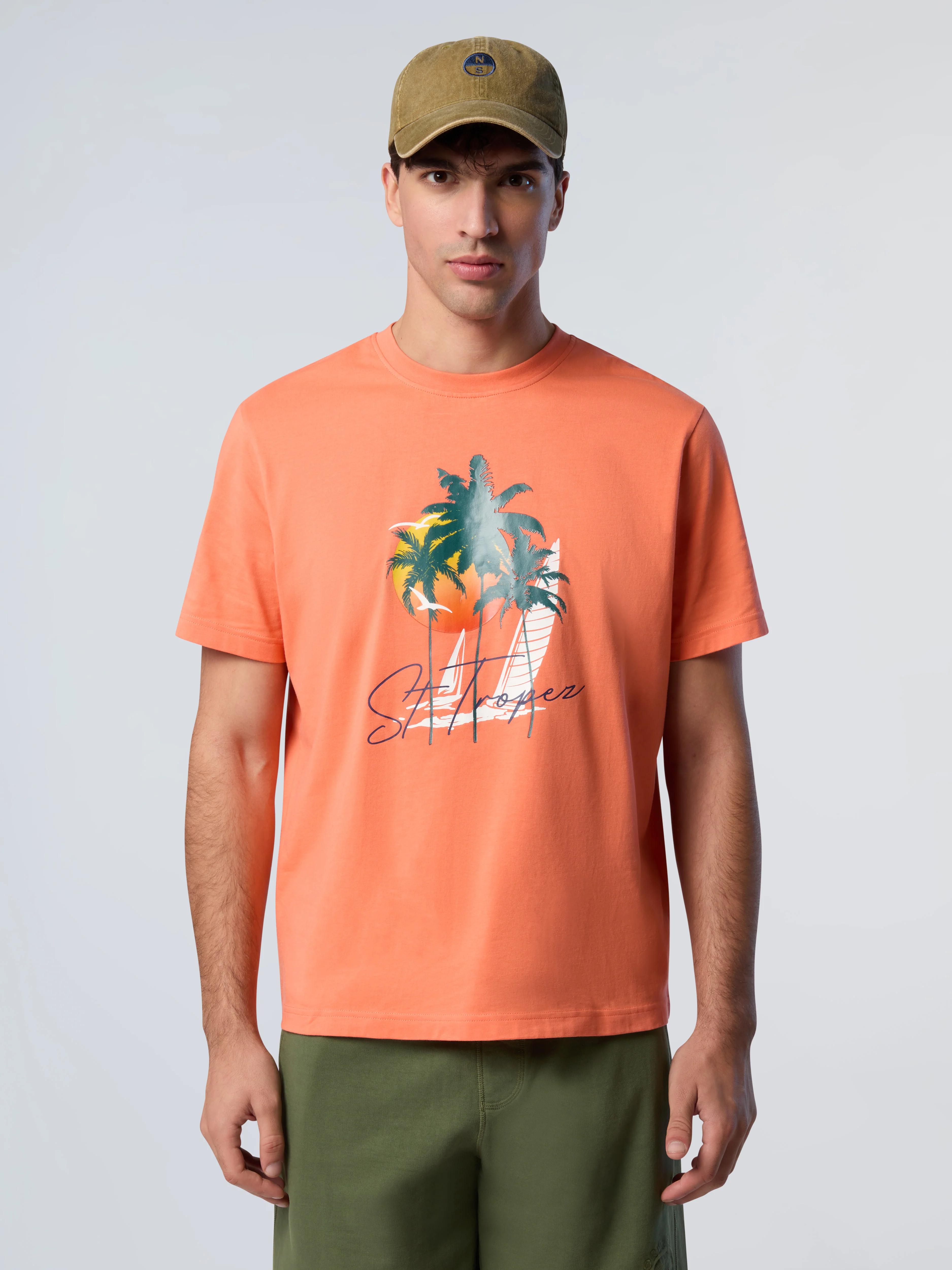 T-shirt with summer print