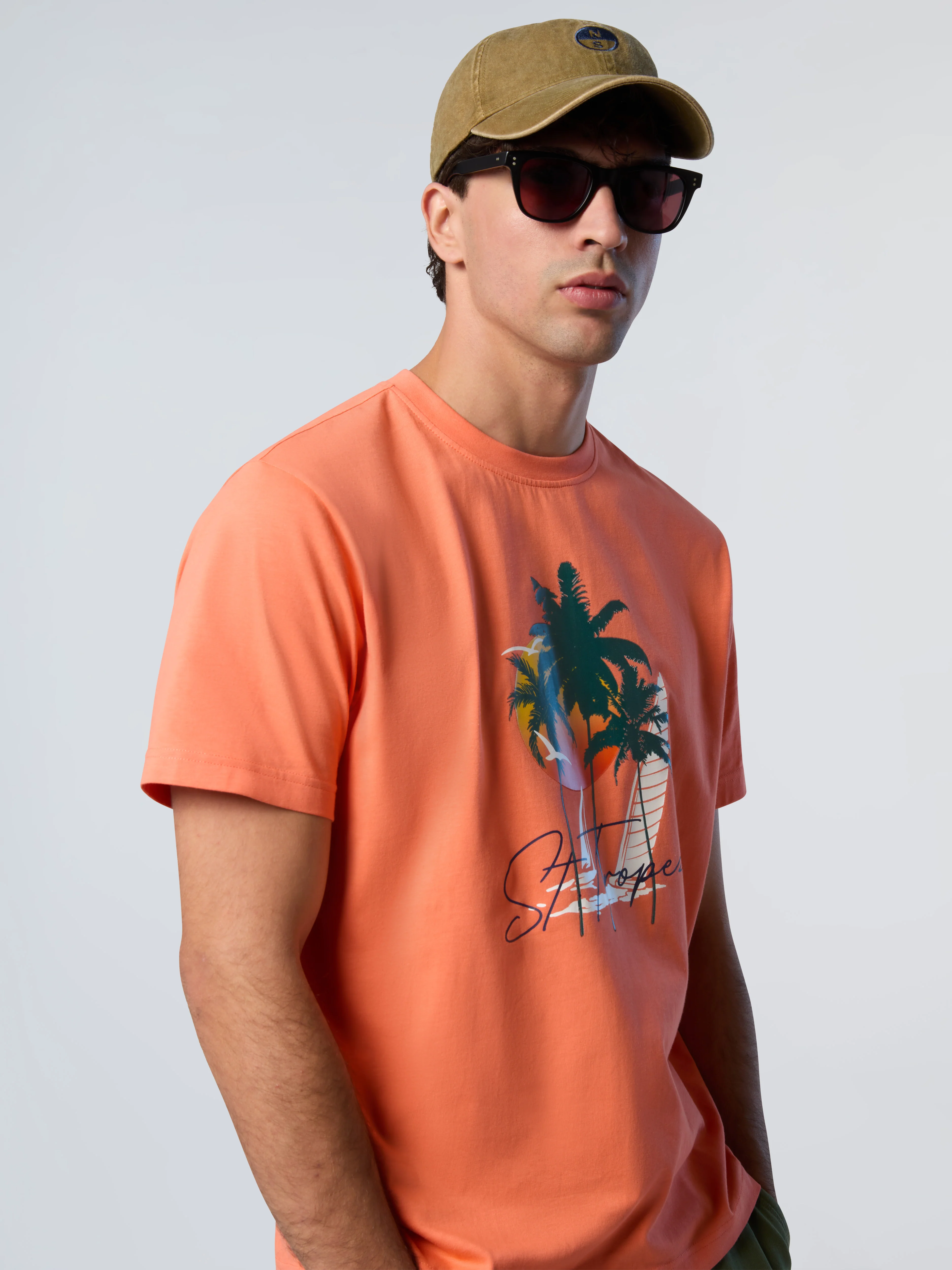 T-shirt with summer print - Image 2