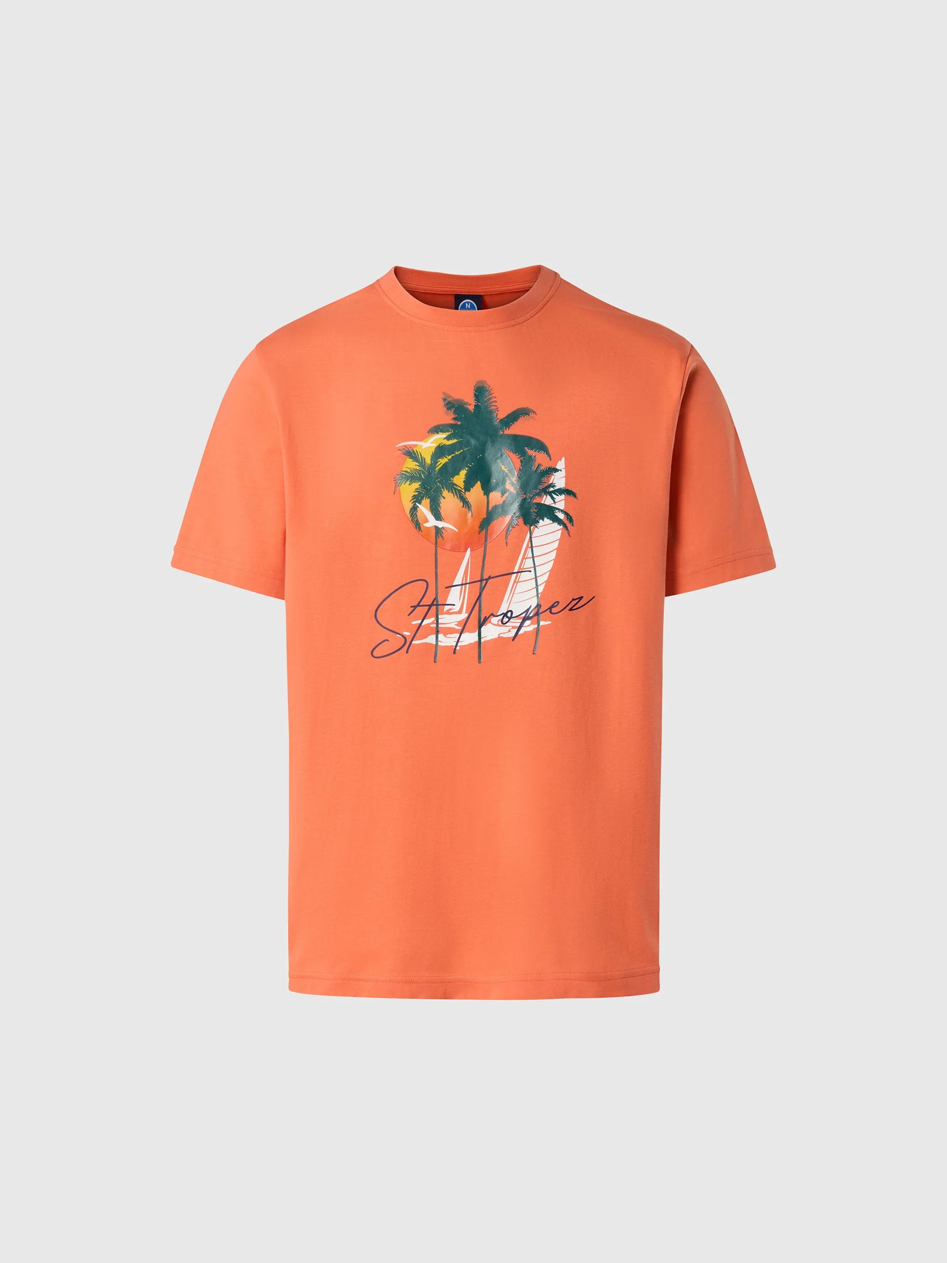 T-shirt with summer print - Image 3