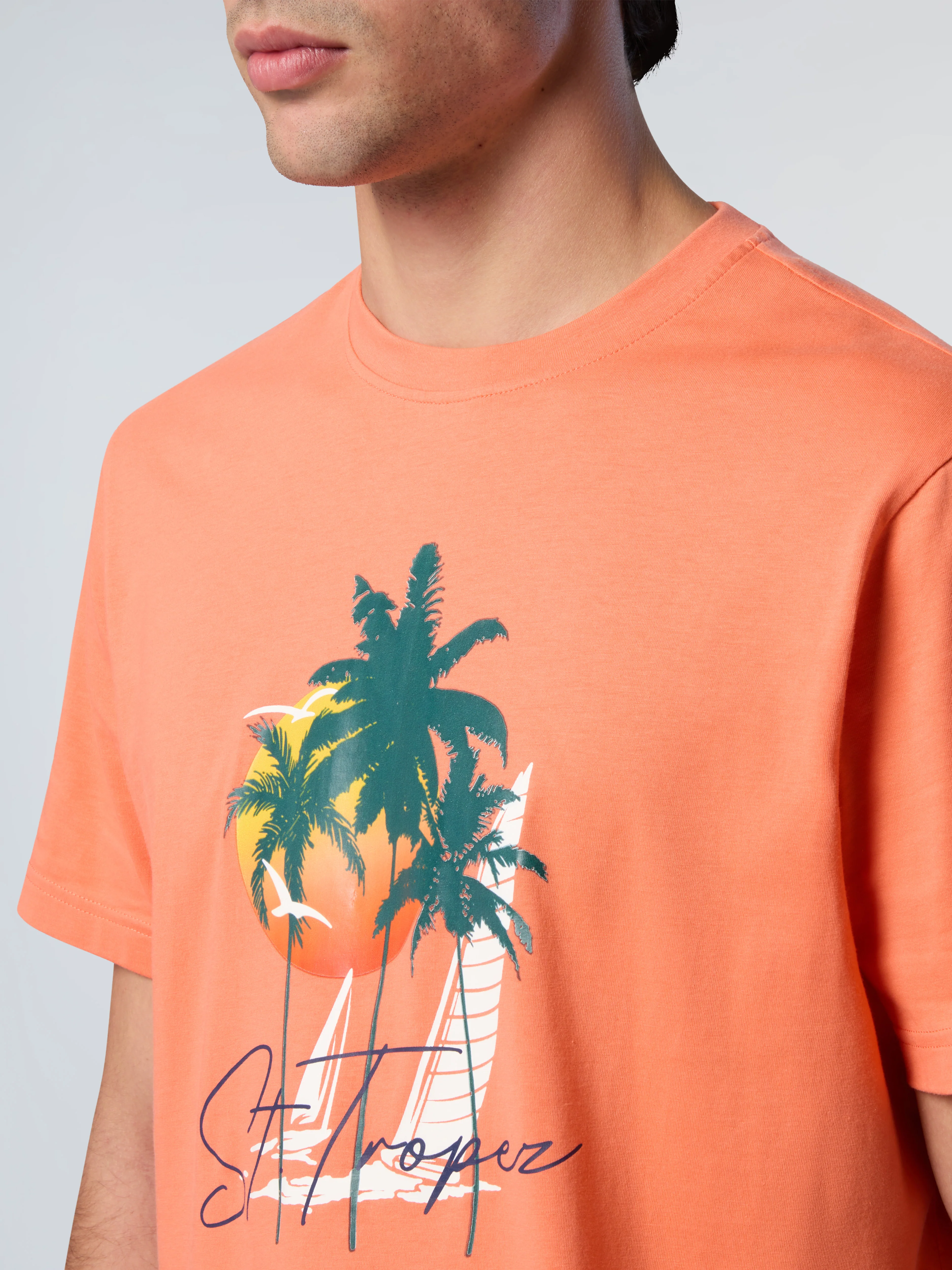 T-shirt with summer print - Image 6