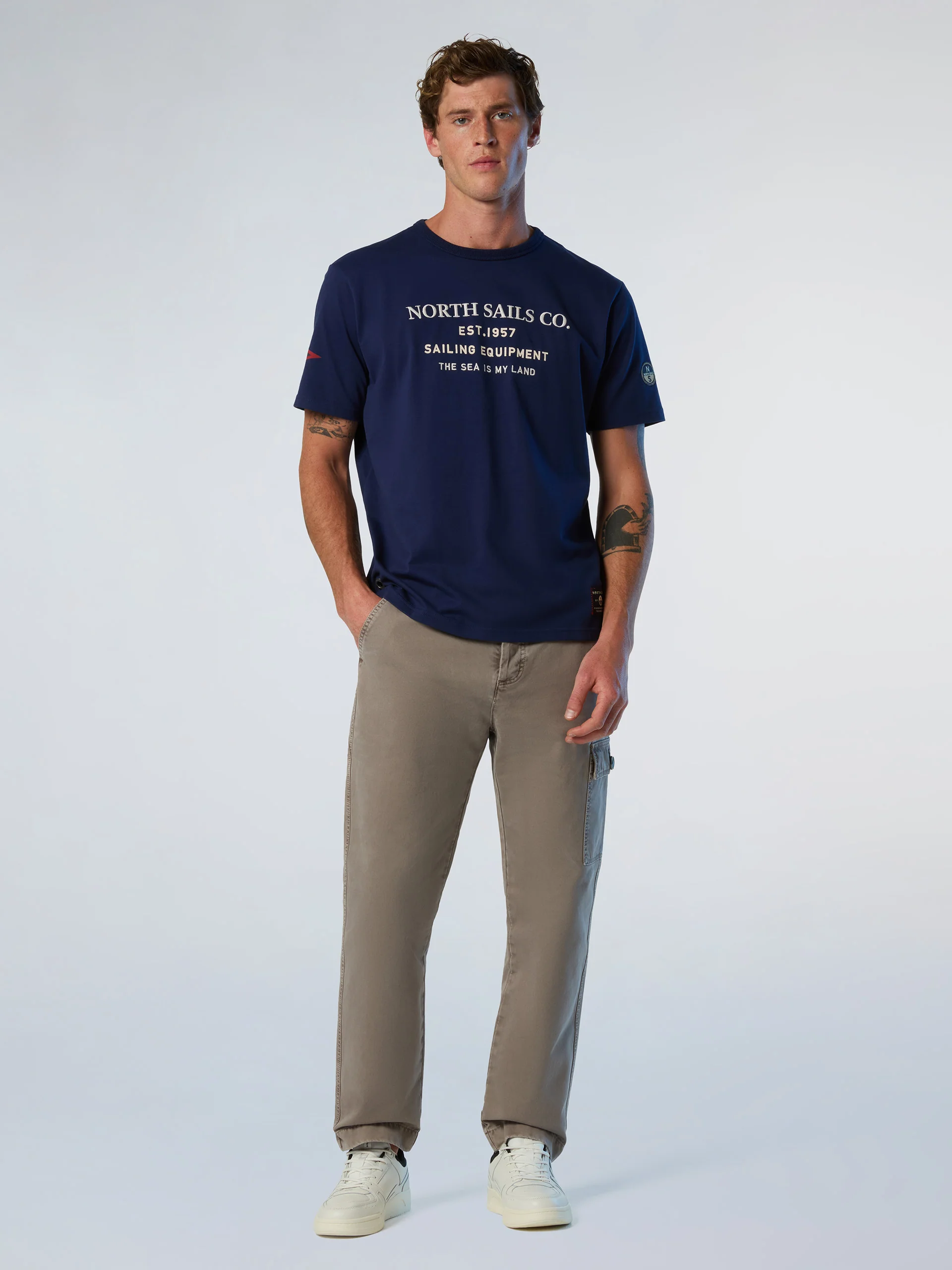 T-shirt with sailing print - Image 14