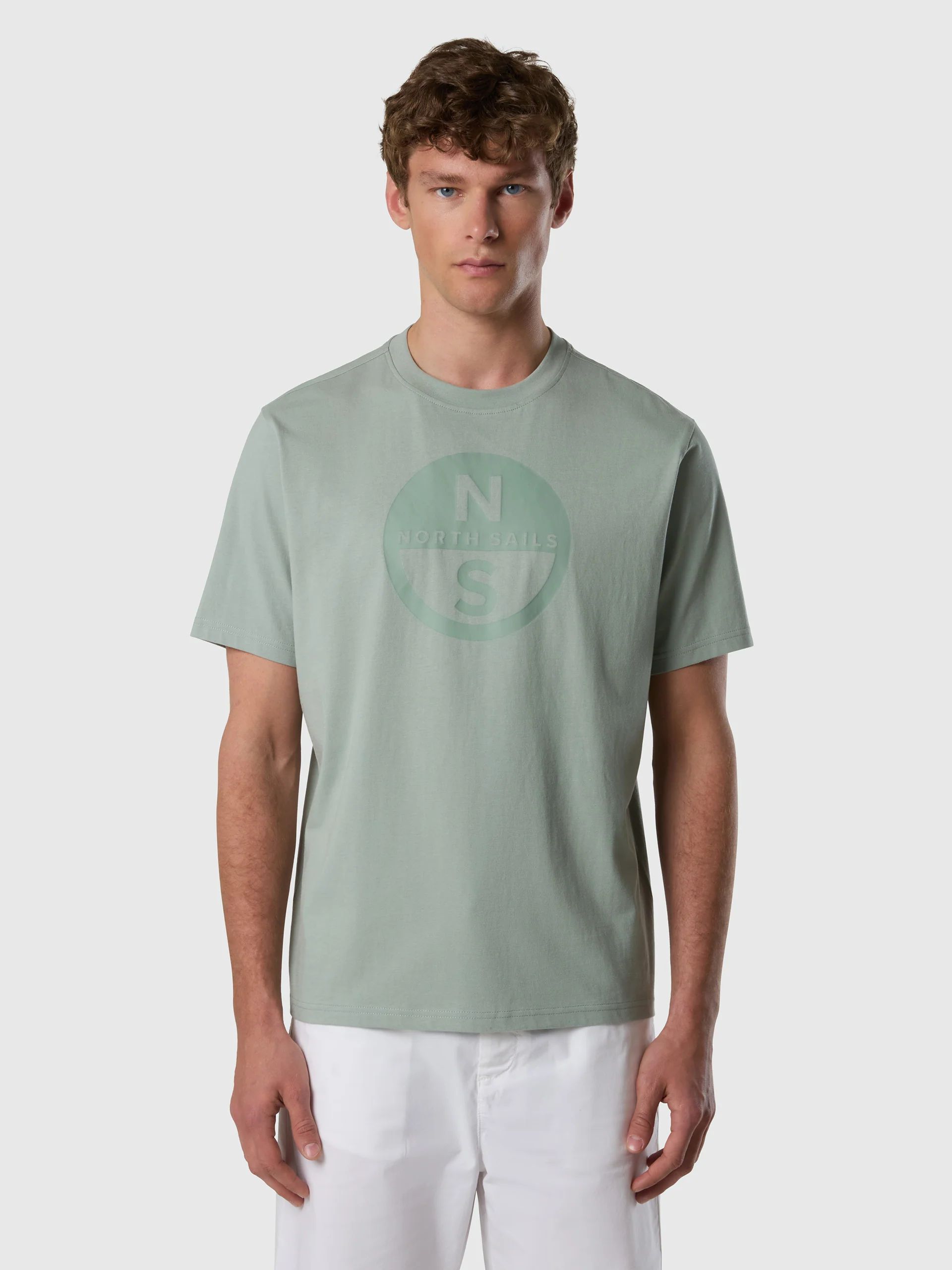 T-shirt with maxi logo