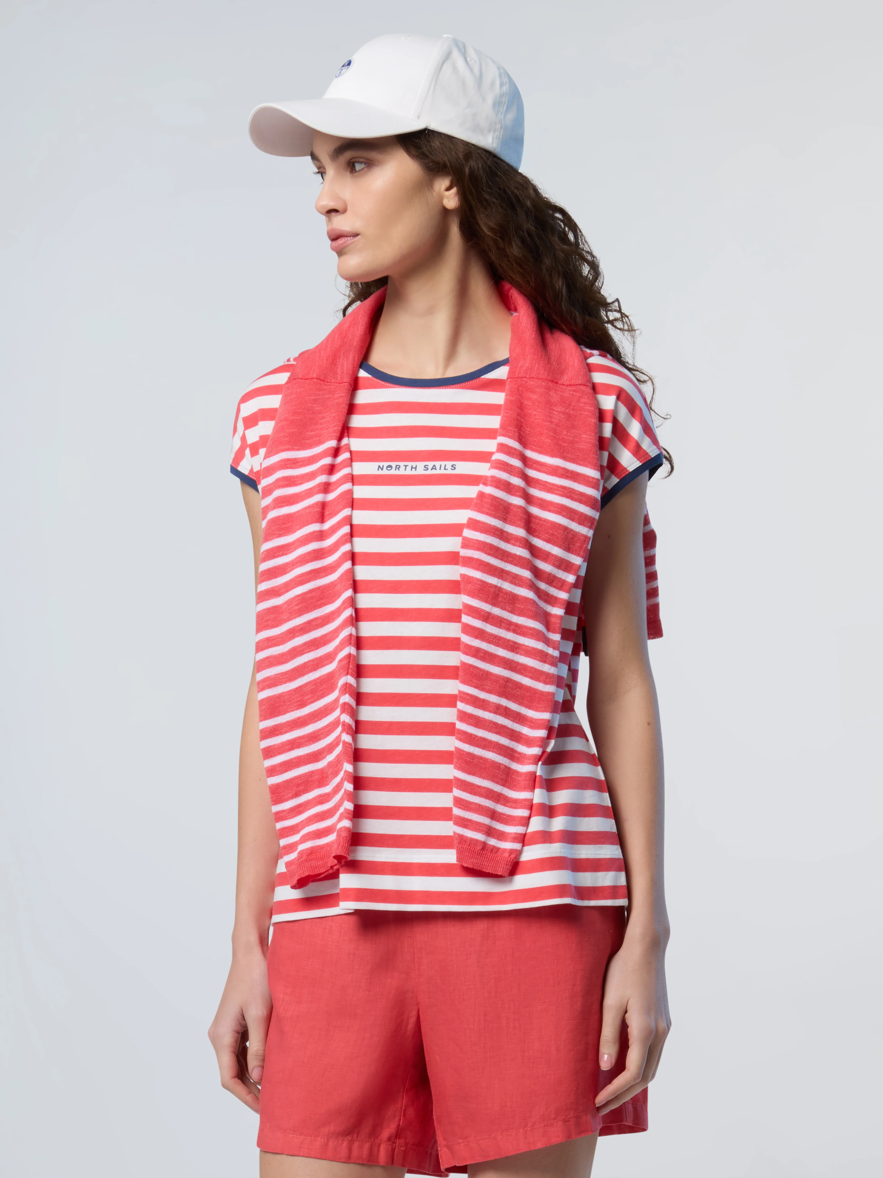T-shirt with cap sleeves - Image 14