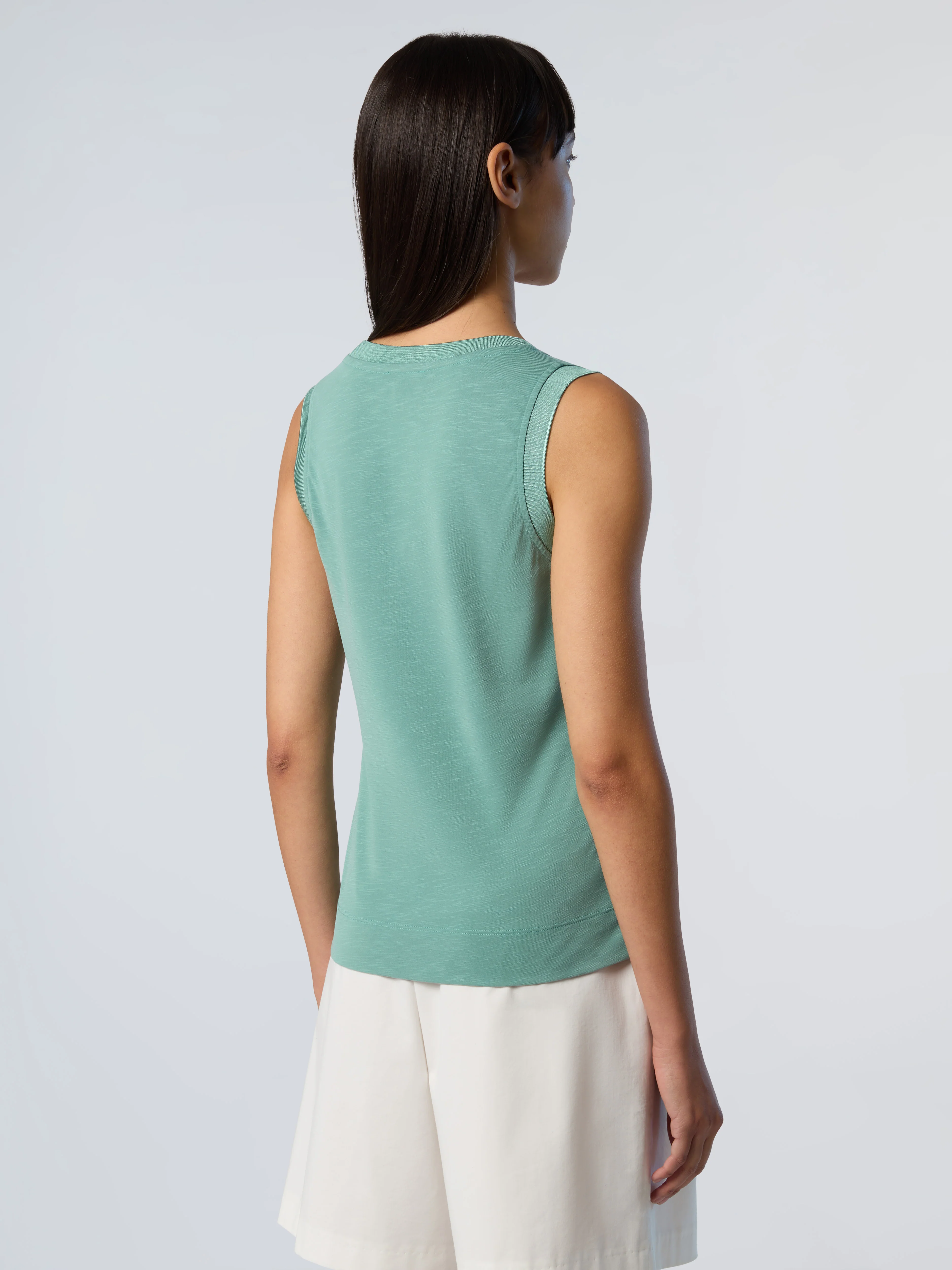 Slub jersey tank top - Image 16