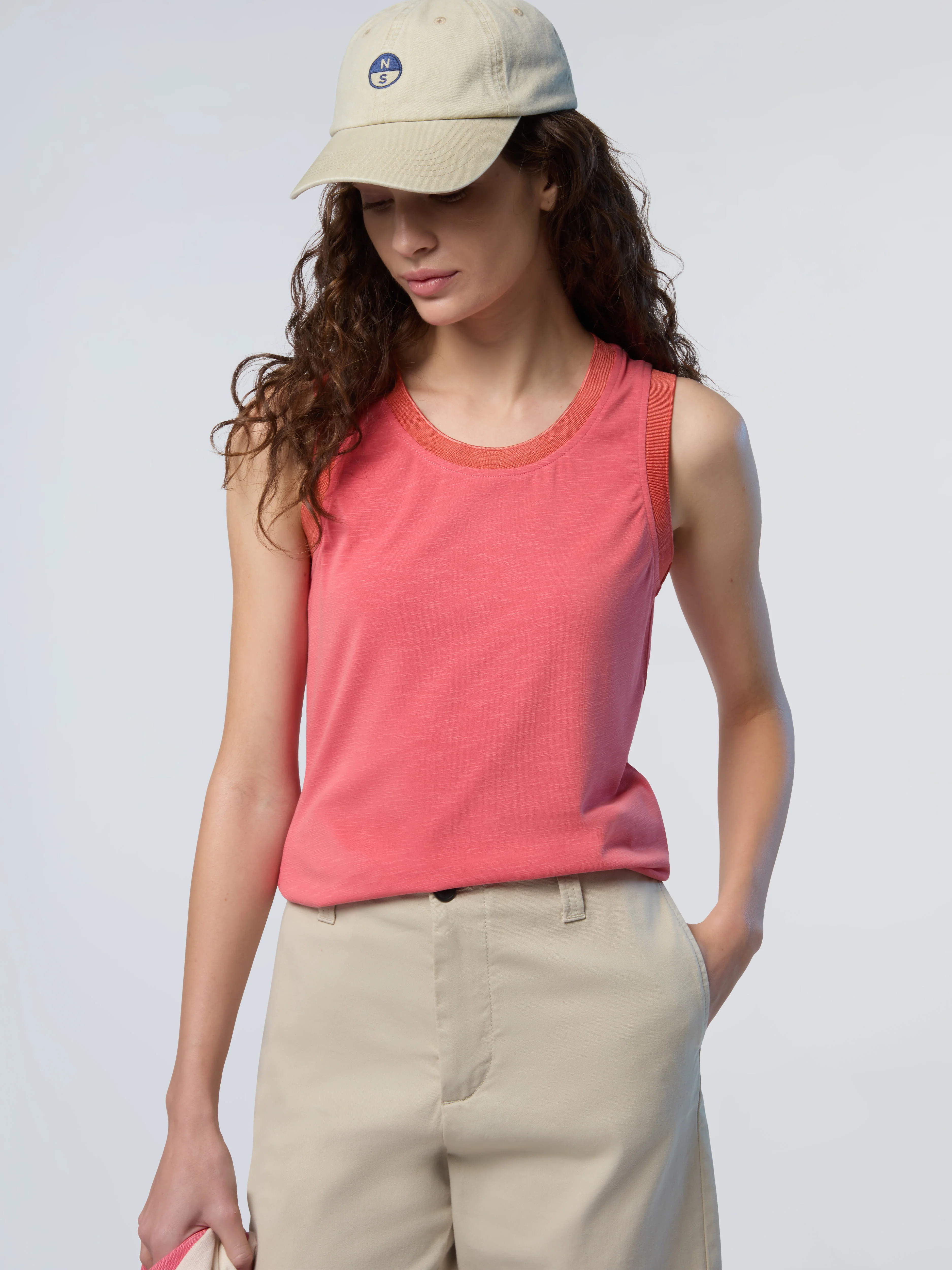 Slub jersey tank top - Image 8