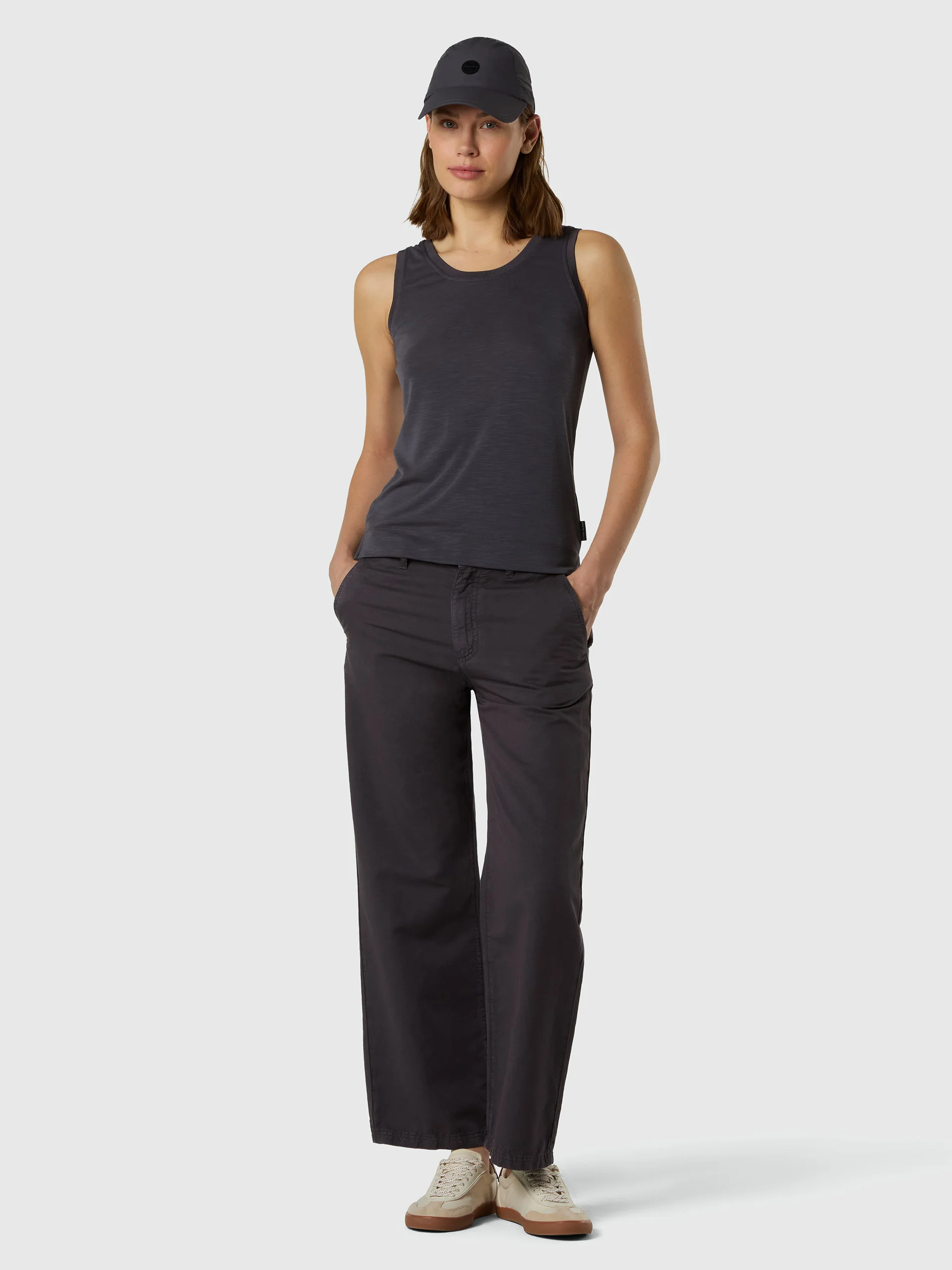 Slub jersey tank top - Image 17